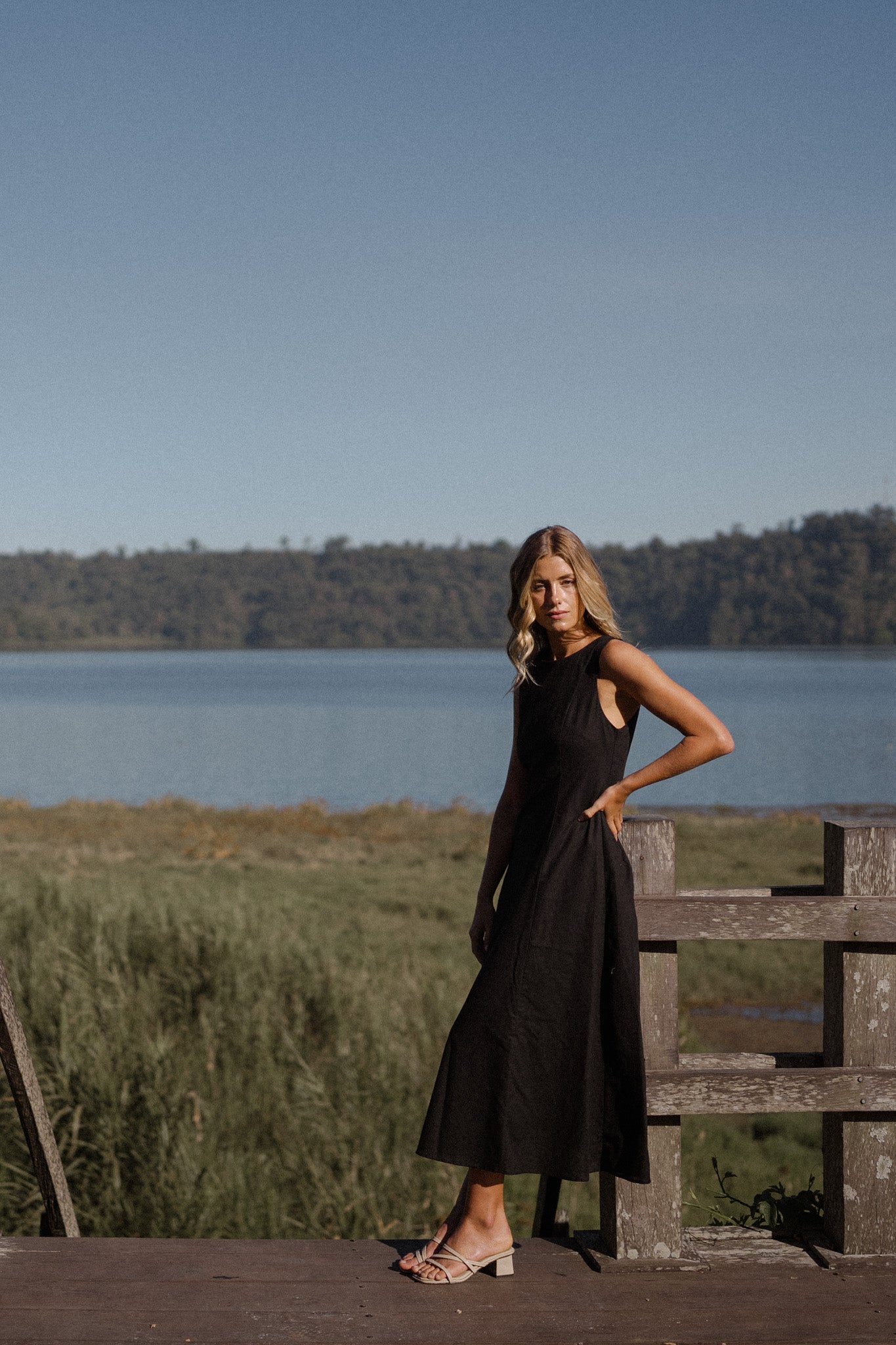 Camila Linen Dress