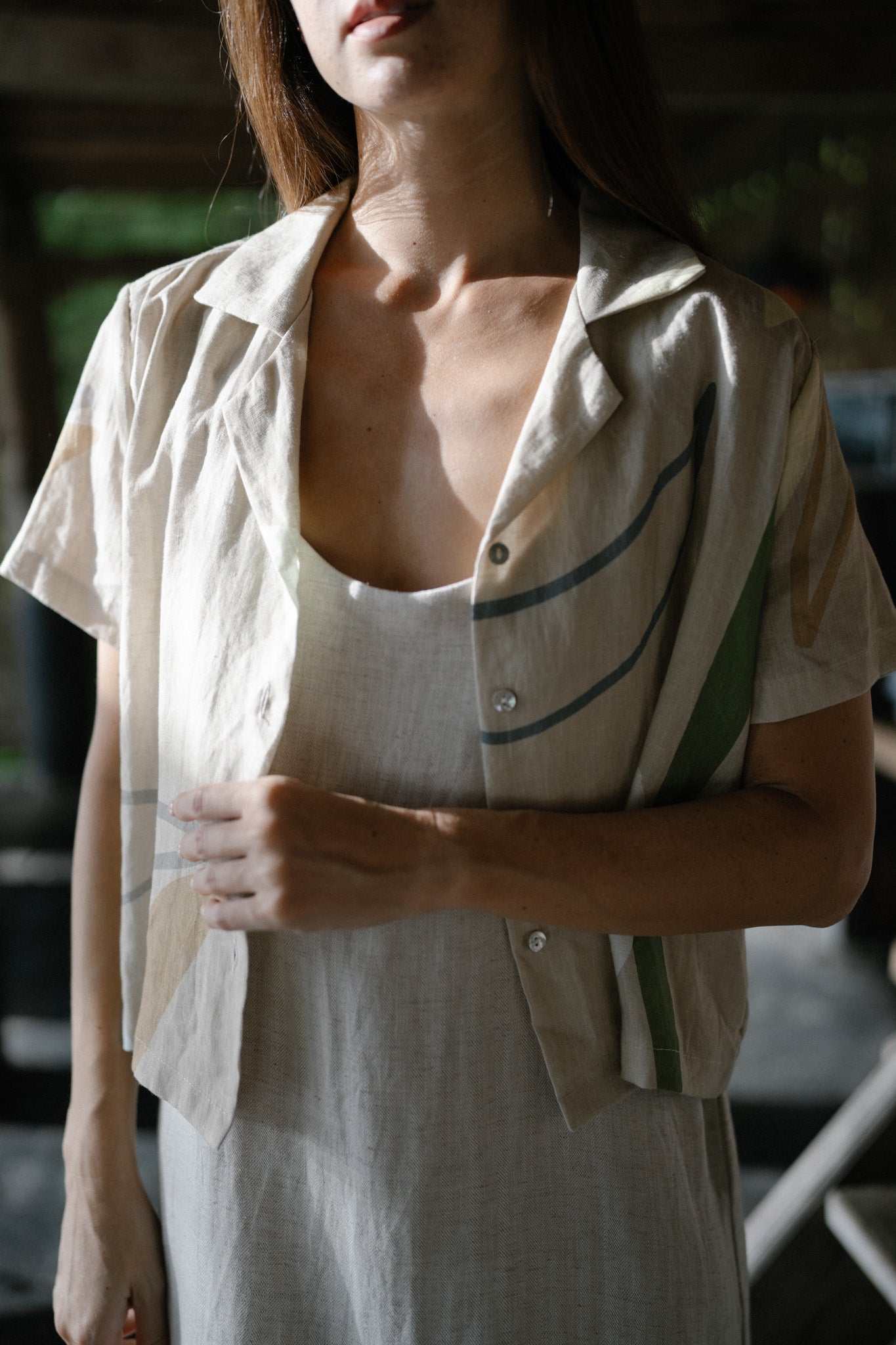 Boxy Linen Shirt