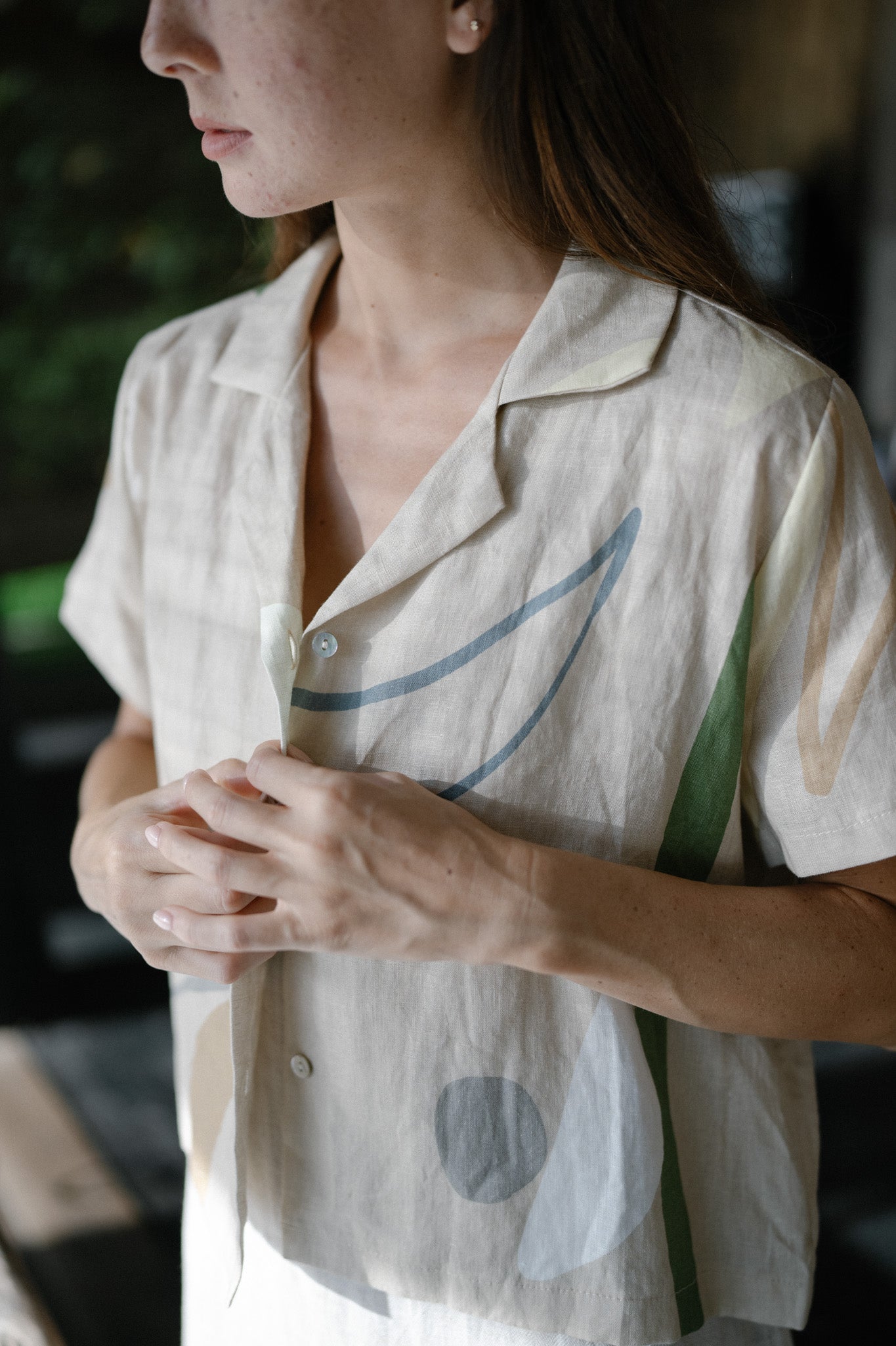 Boxy Linen Shirt