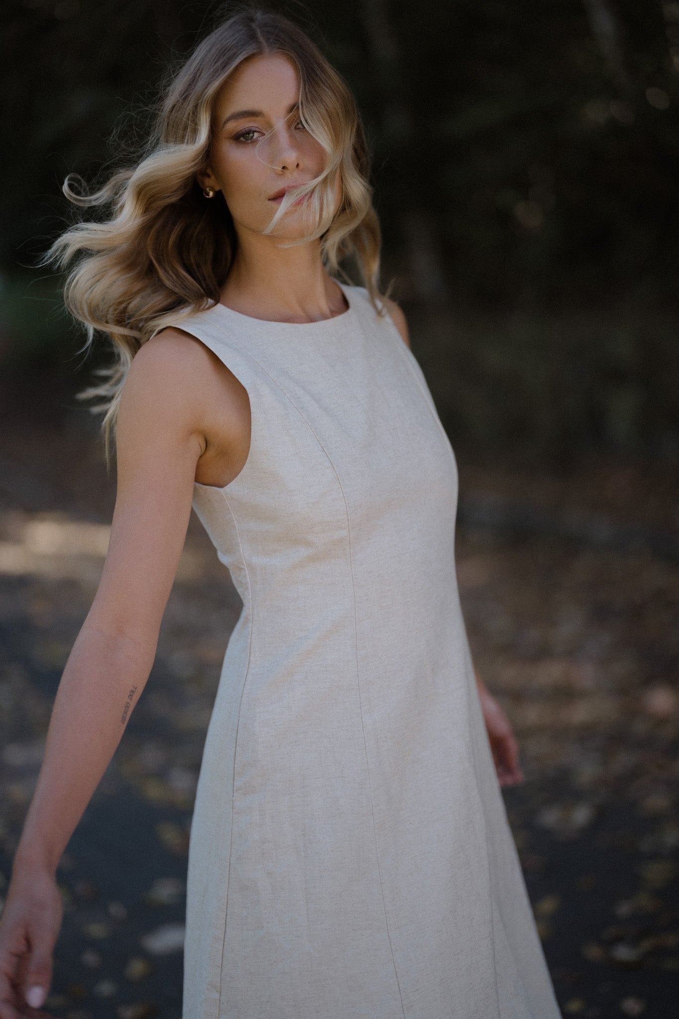 Camila Linen Dress