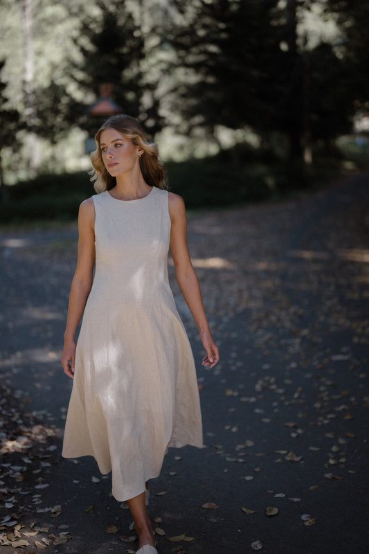 Camila Linen Dress