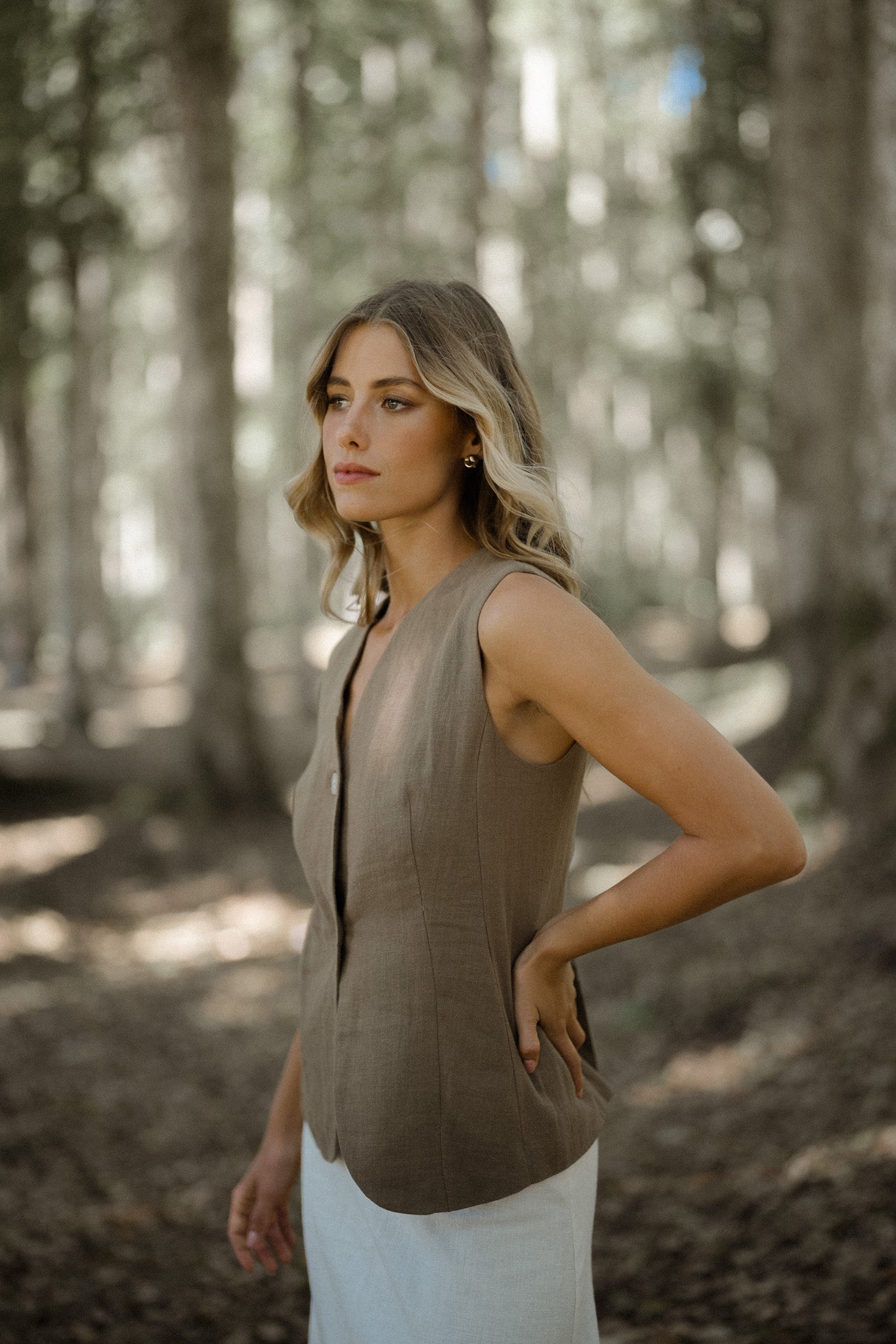 Vinna Linen Vest