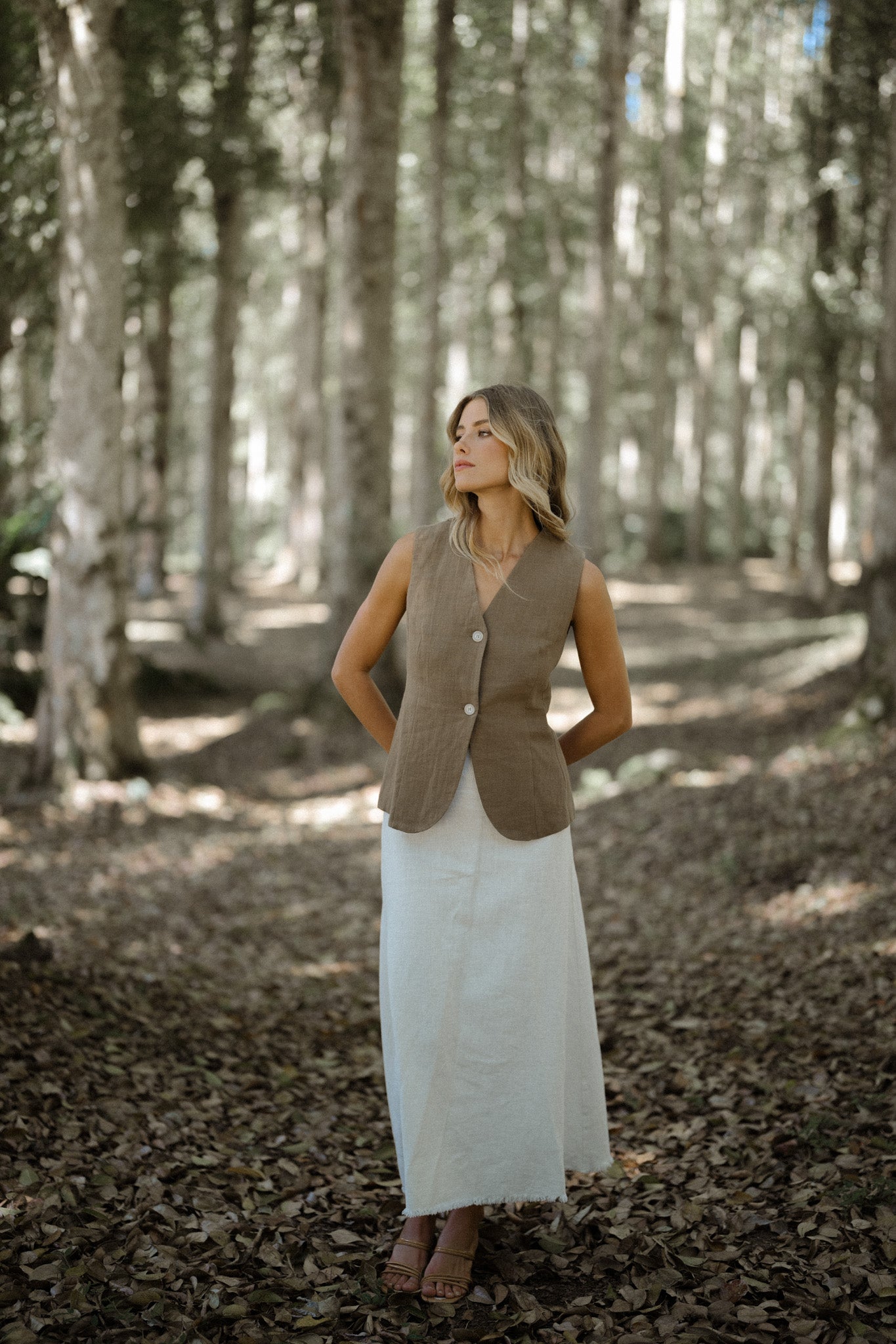 Vinna Linen Vest