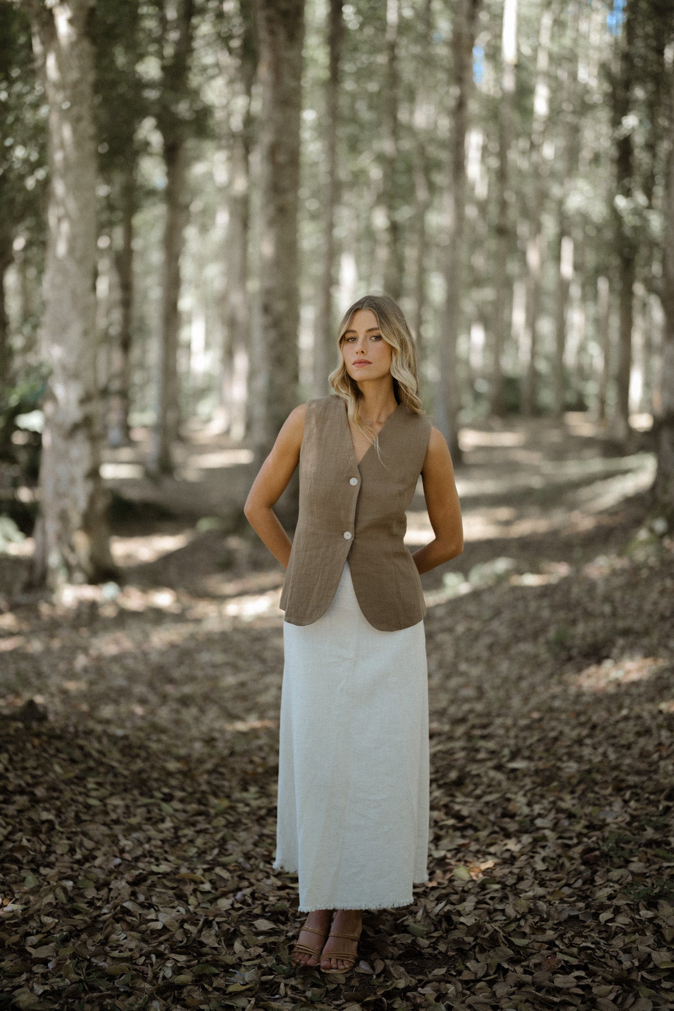 Vinna Linen Vest