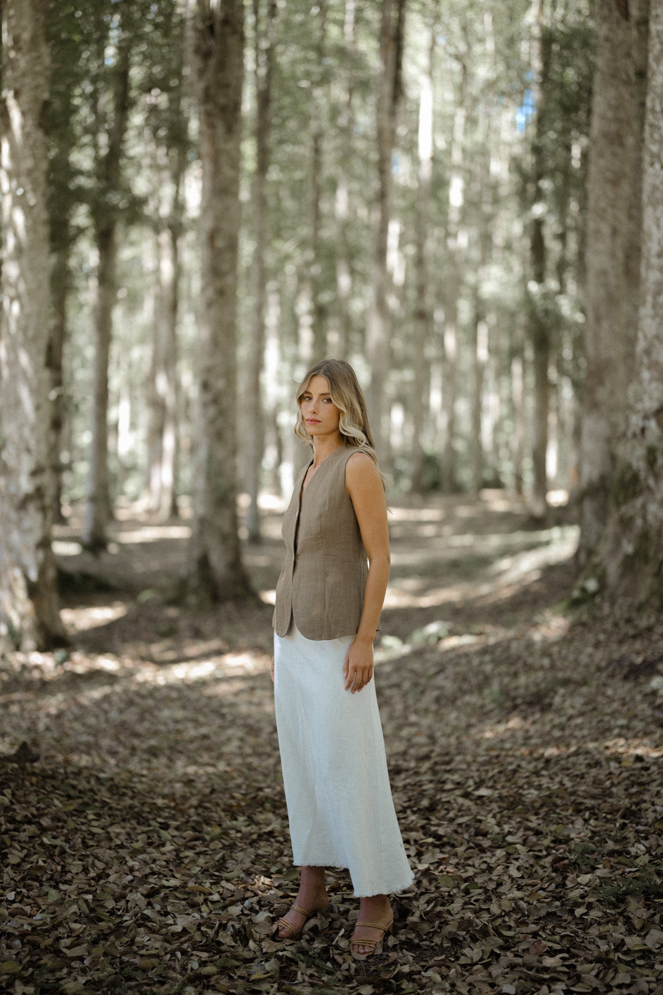 Vinna Linen Vest