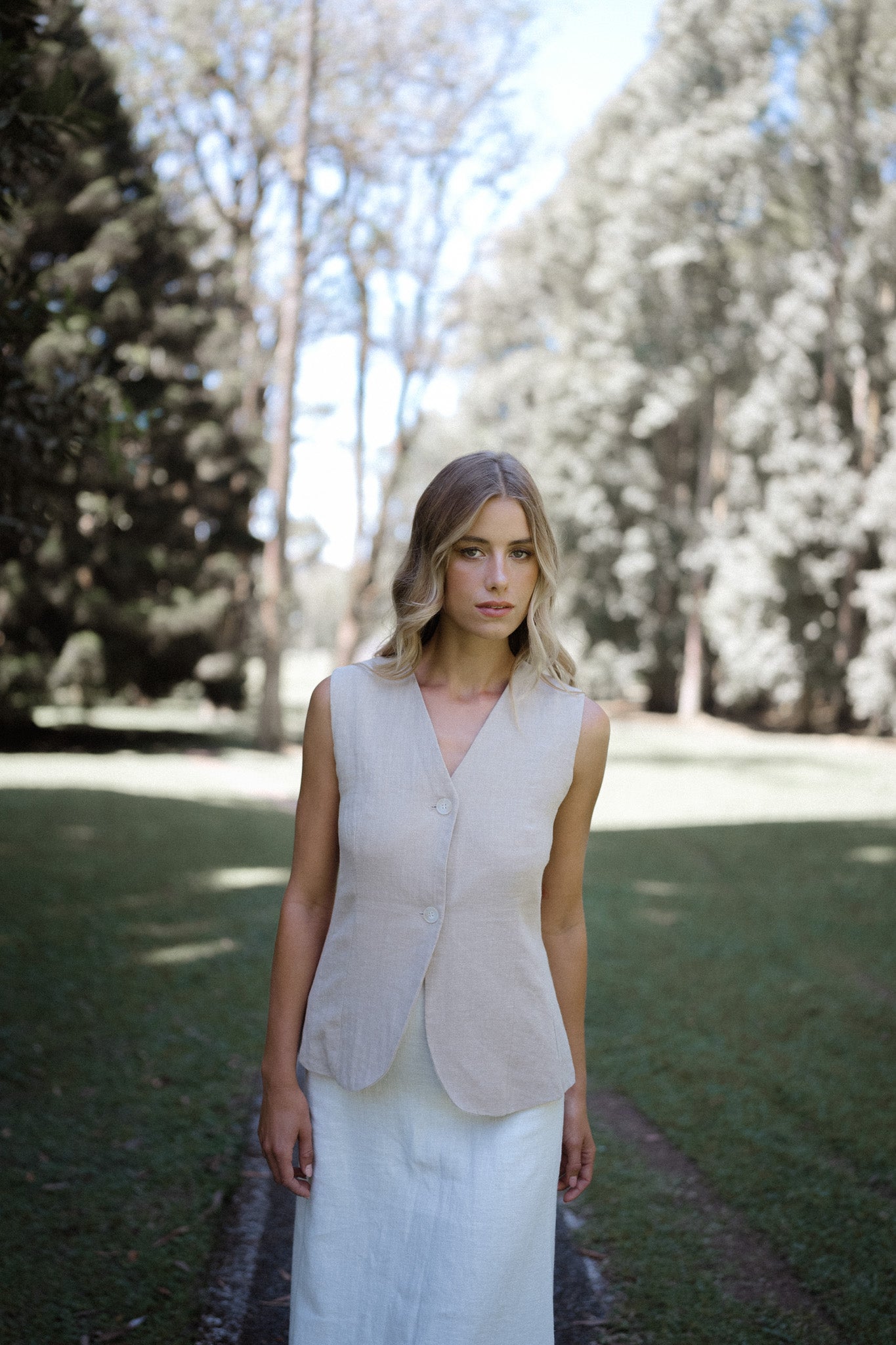 Vinna Linen Vest