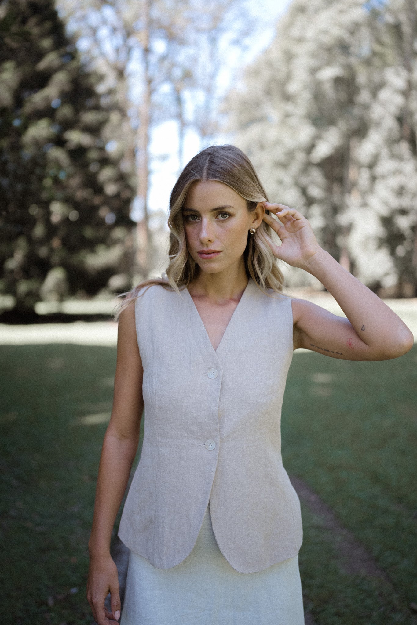 Vinna Linen Vest