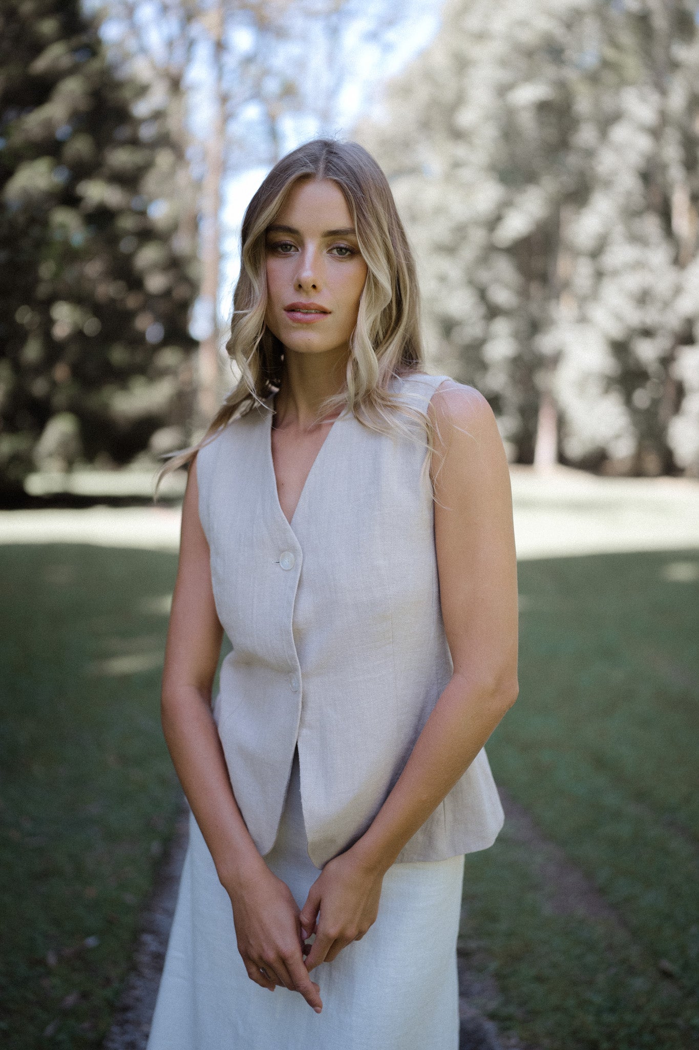 Vinna Linen Vest