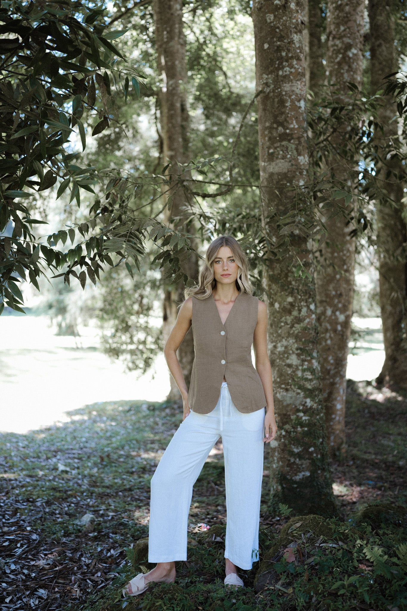 Vinna Linen Vest