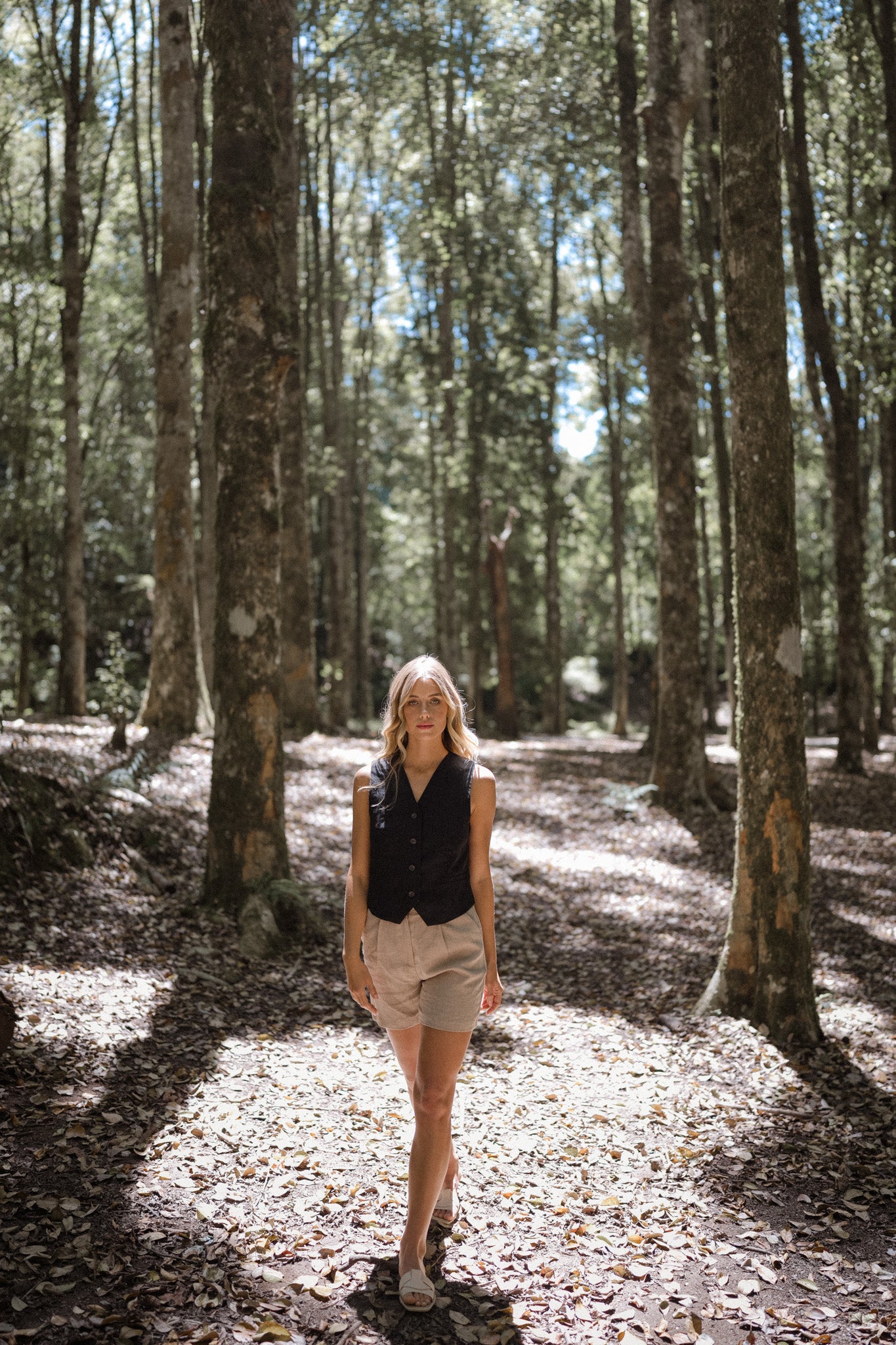 Daniela Linen Vest