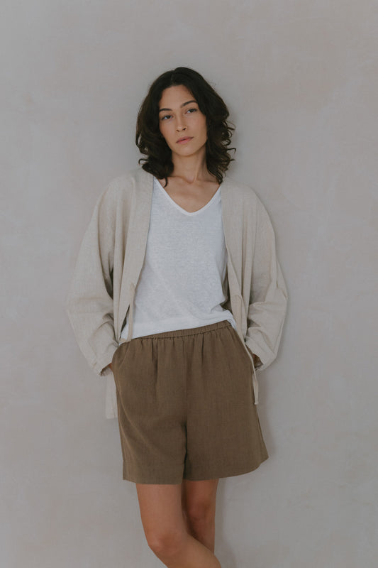 Amelia Linen Shorts