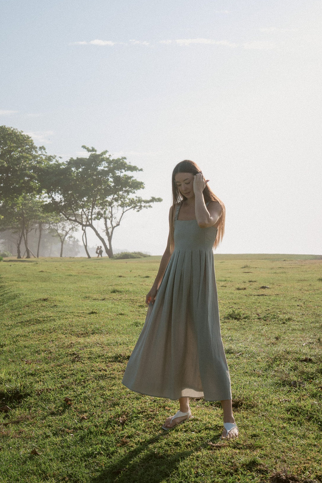 Meadow Pleated Dress