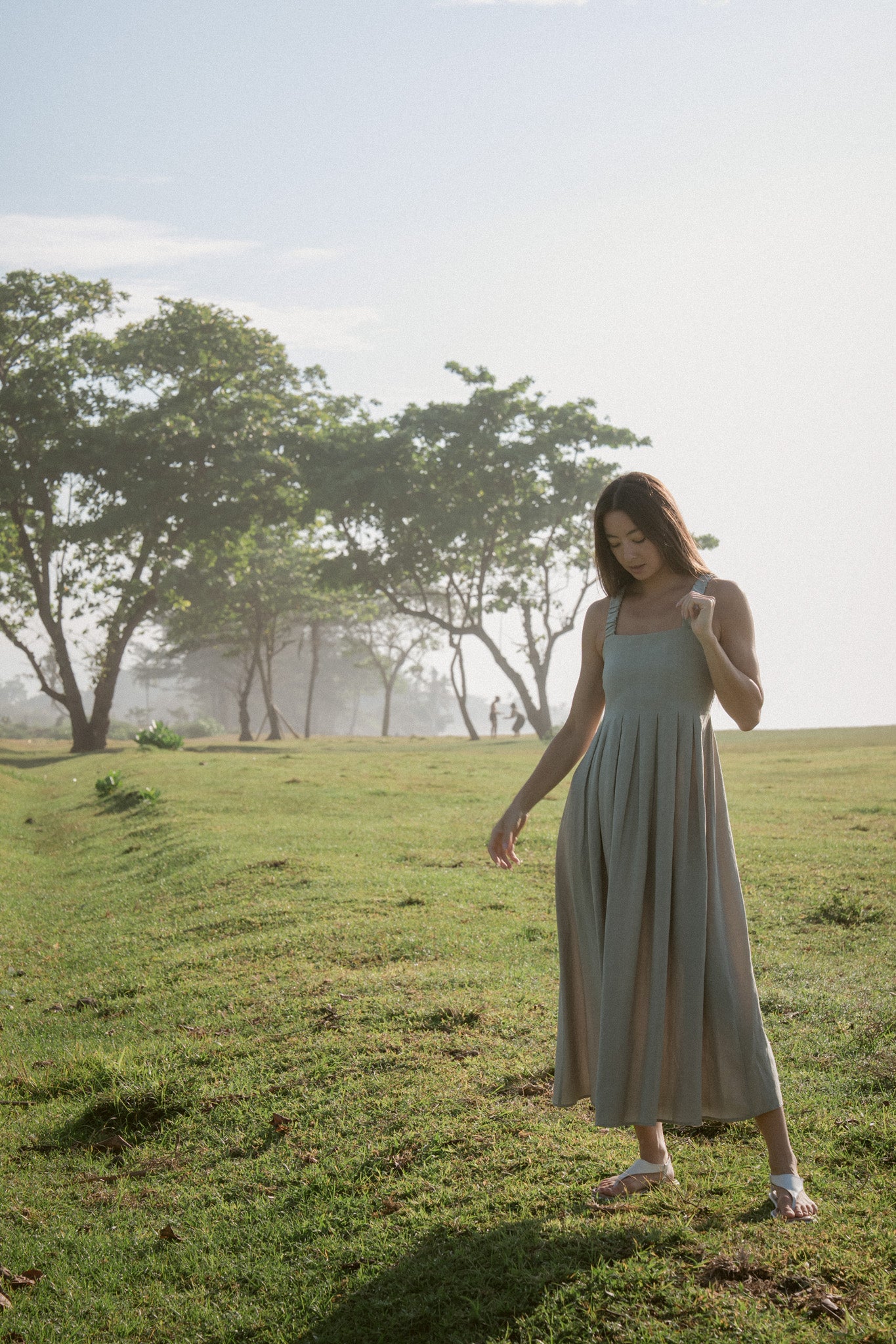 Meadow Pleated Dress