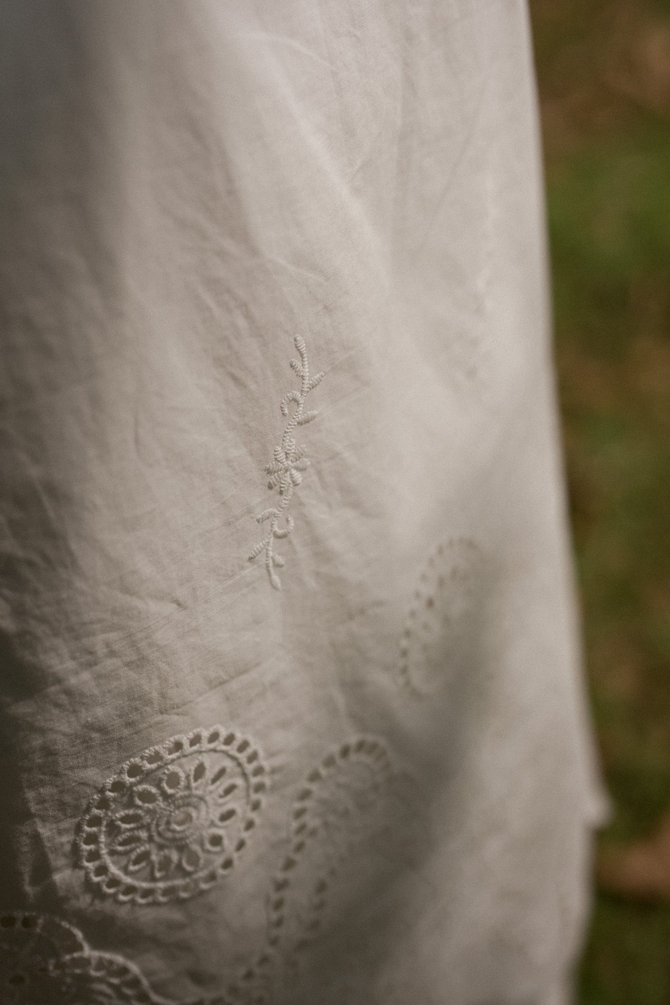 Embroidery Cotton Skirt