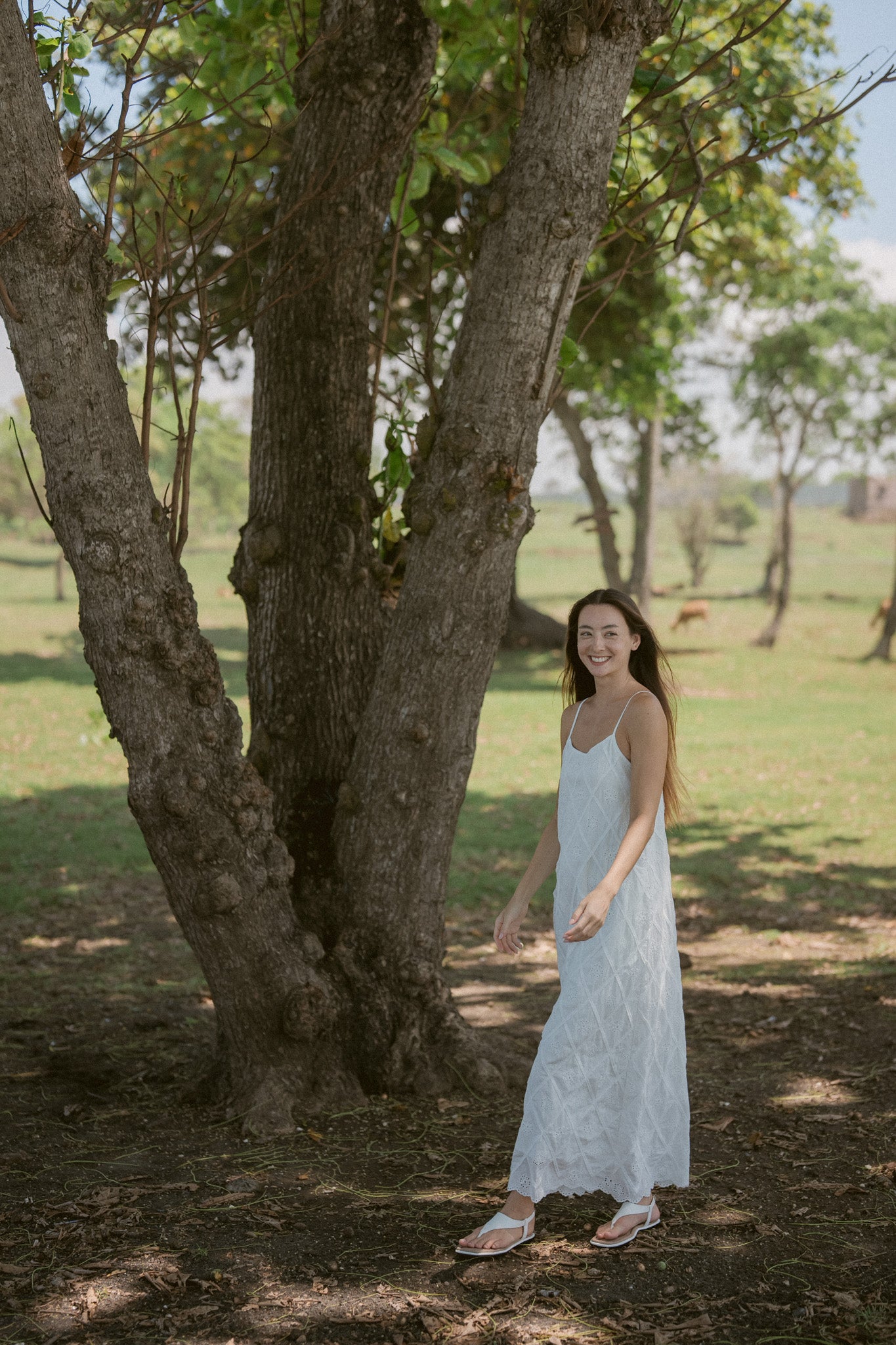 Umi Embroidery Cotton Dress