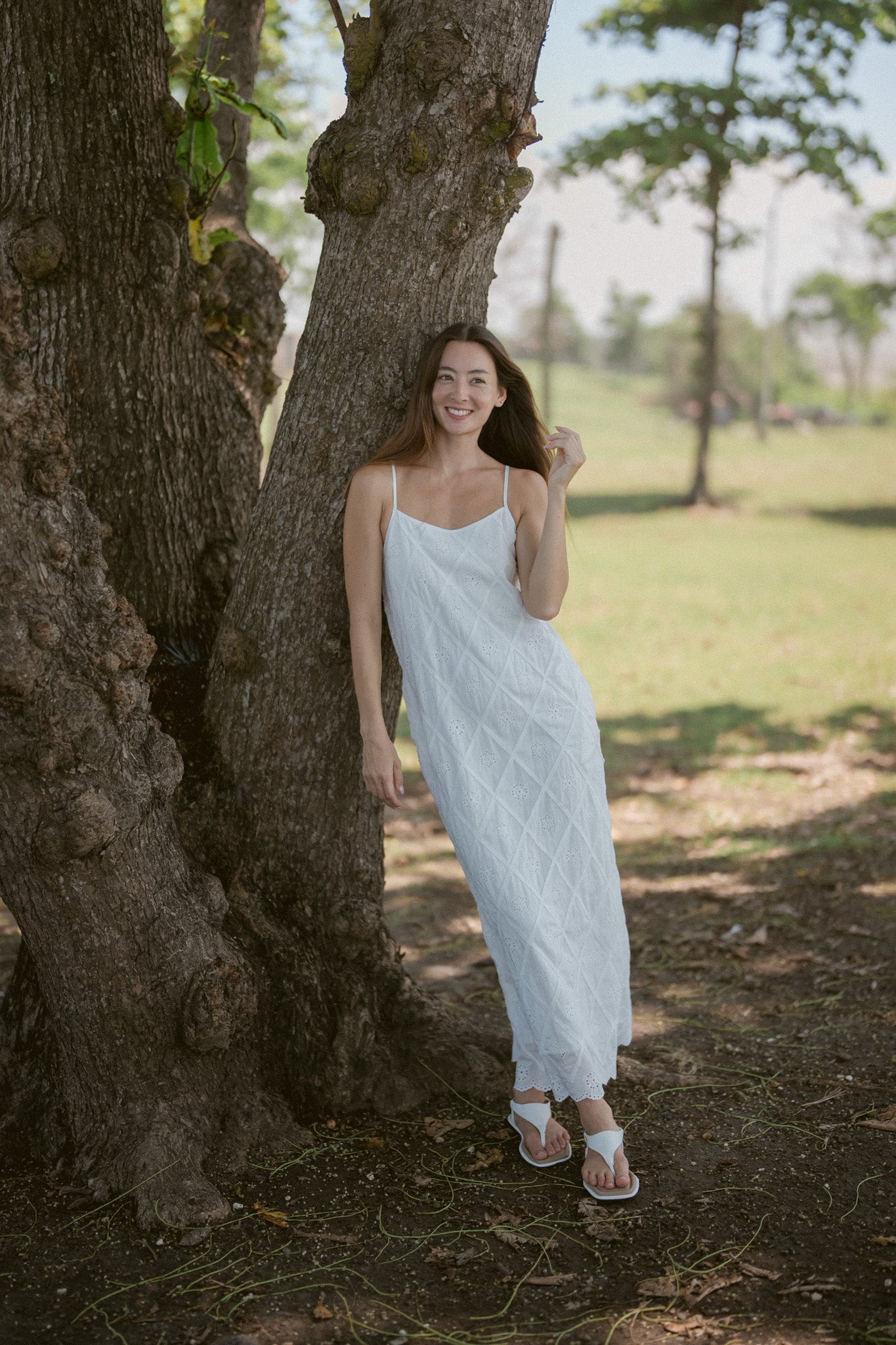 Umi Embroidery Cotton Dress