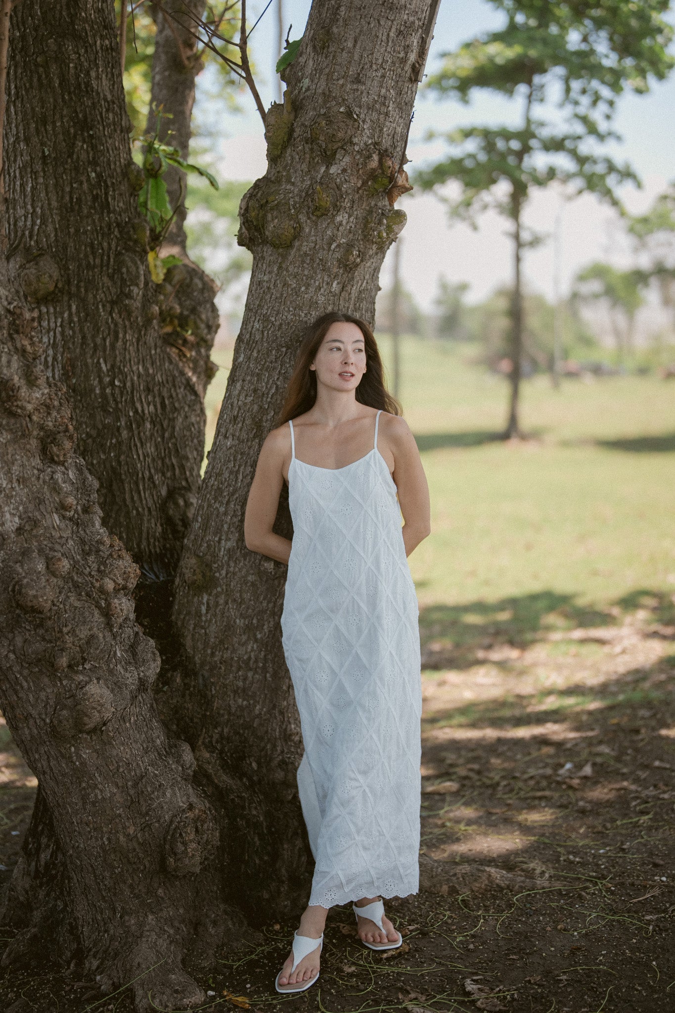 Umi Embroidery Cotton Dress