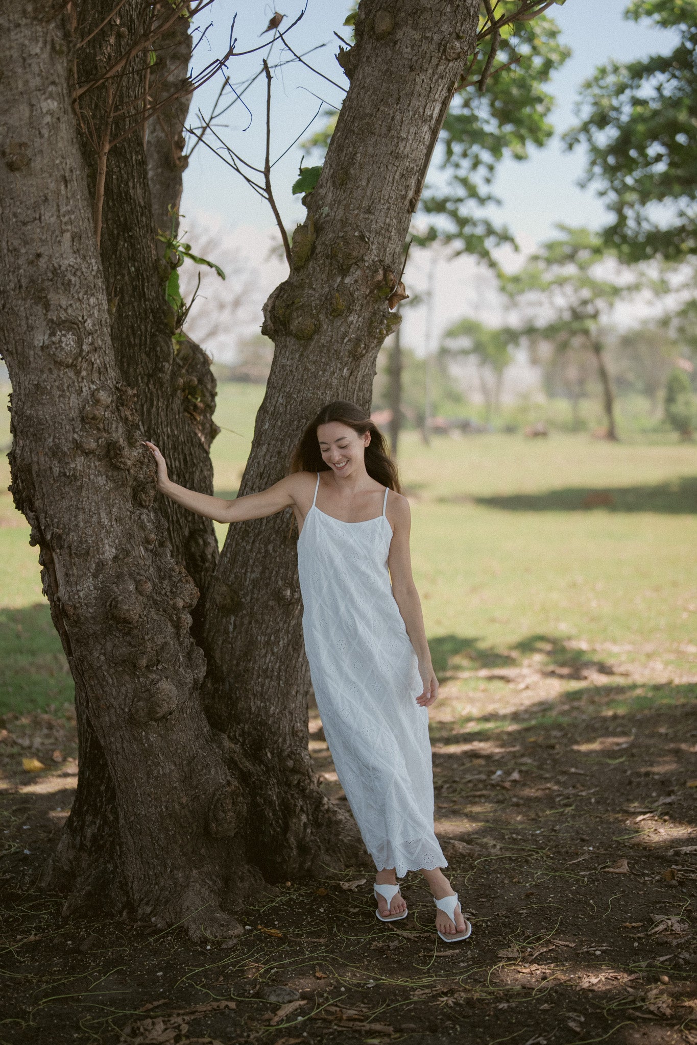 Umi Embroidery Cotton Dress