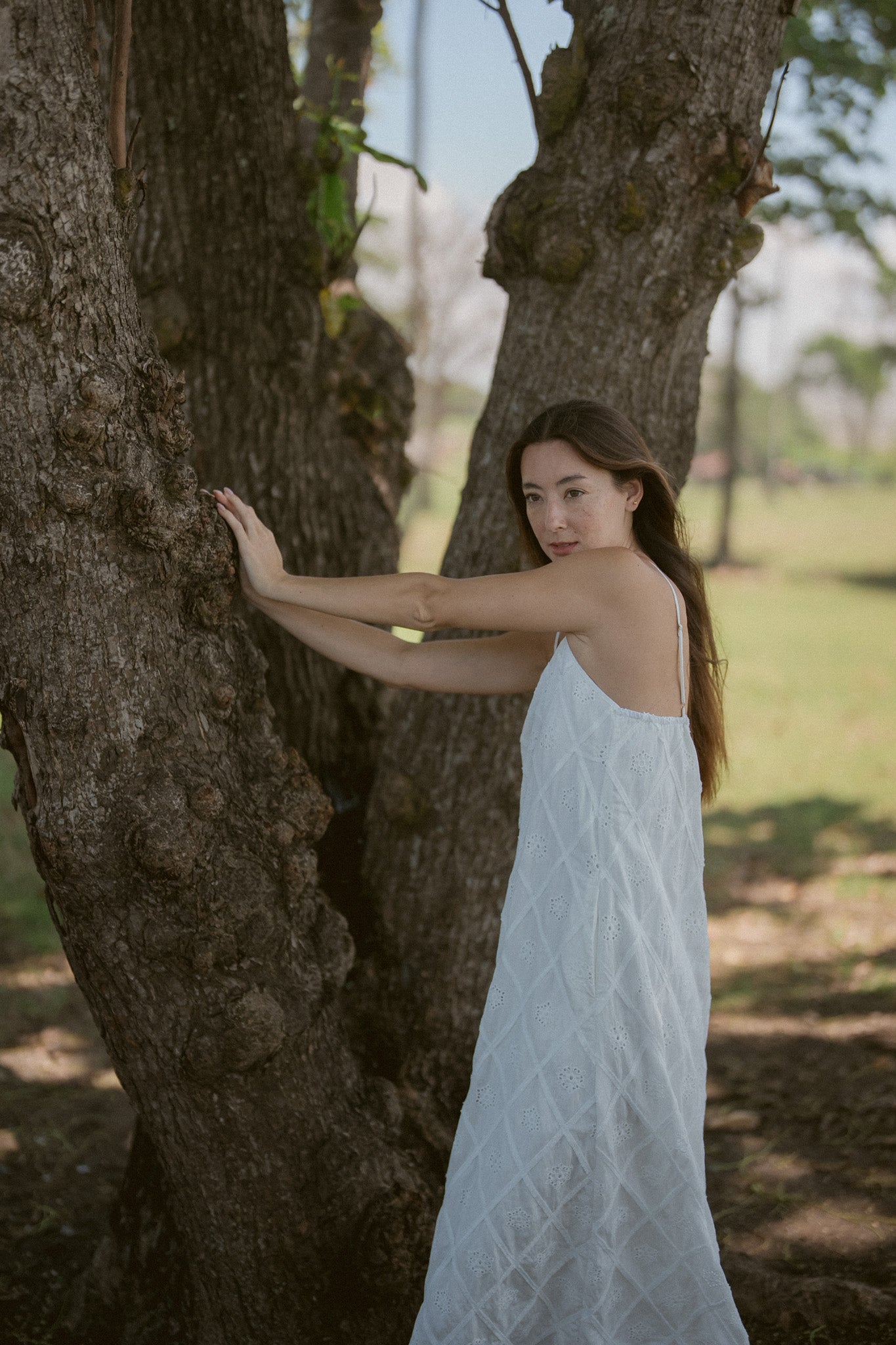 Umi Embroidery Cotton Dress