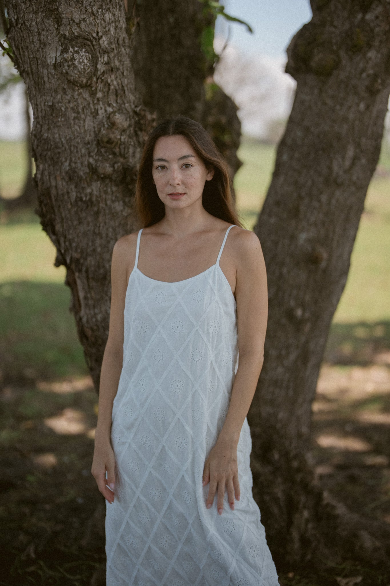 Umi Embroidery Cotton Dress