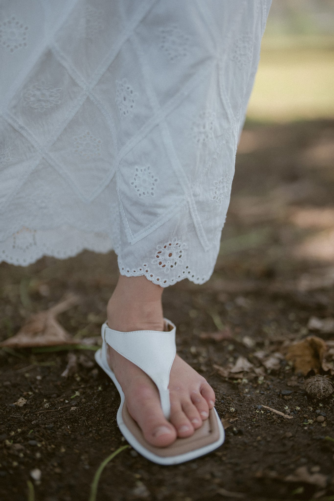 Umi Embroidery Cotton Dress