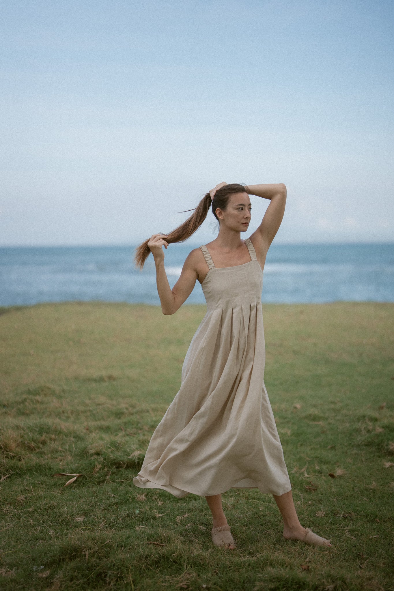 Meadow Pleated Dress