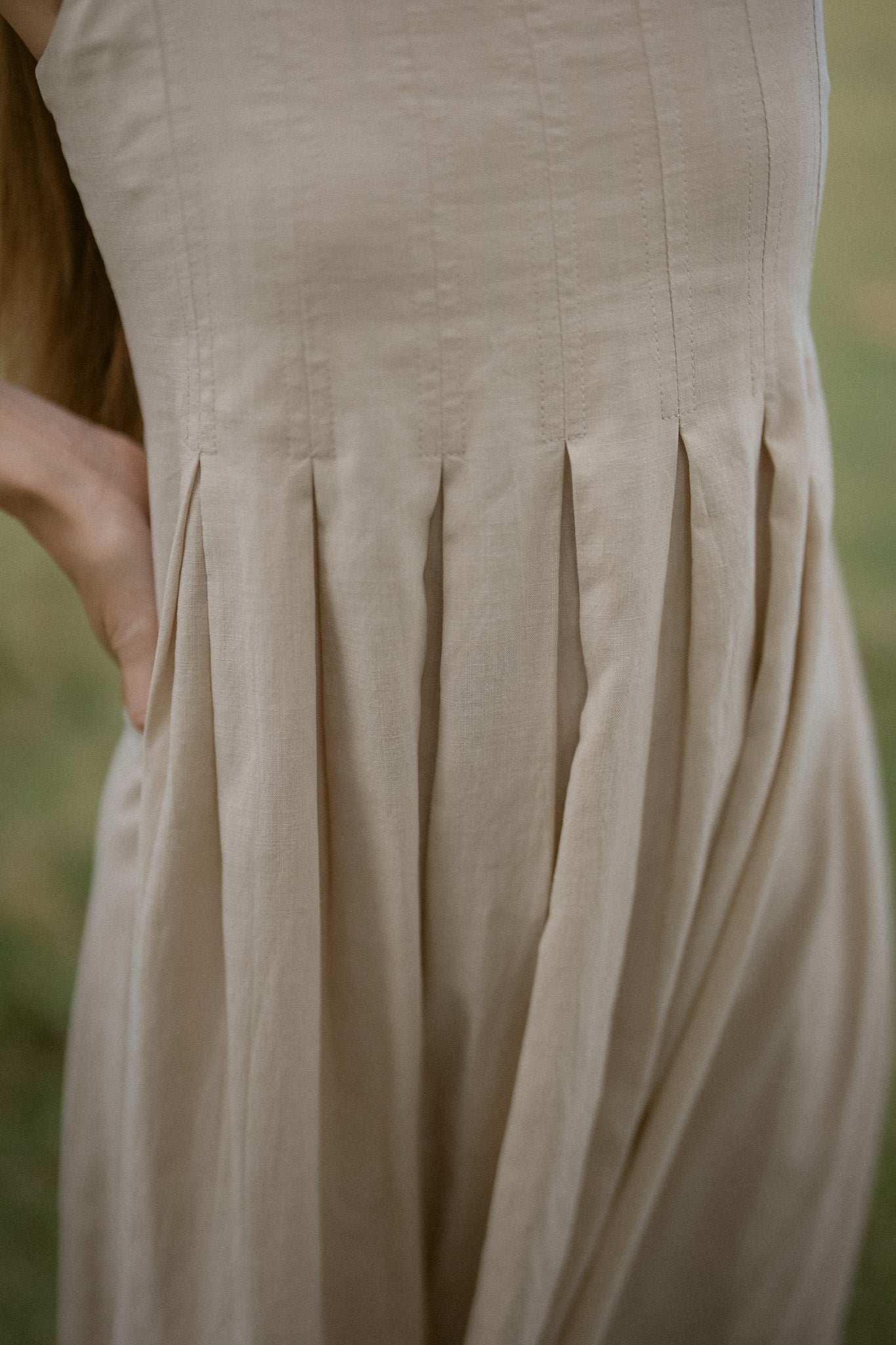 Meadow Pleated Dress