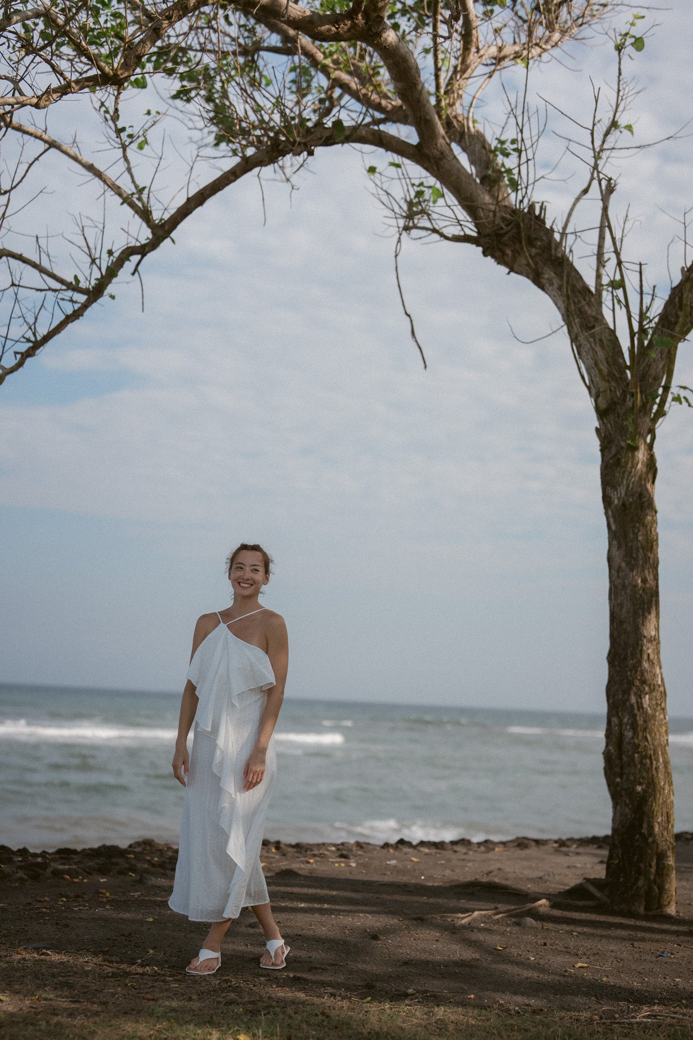 Shorefront Embroidery Cotton Dress