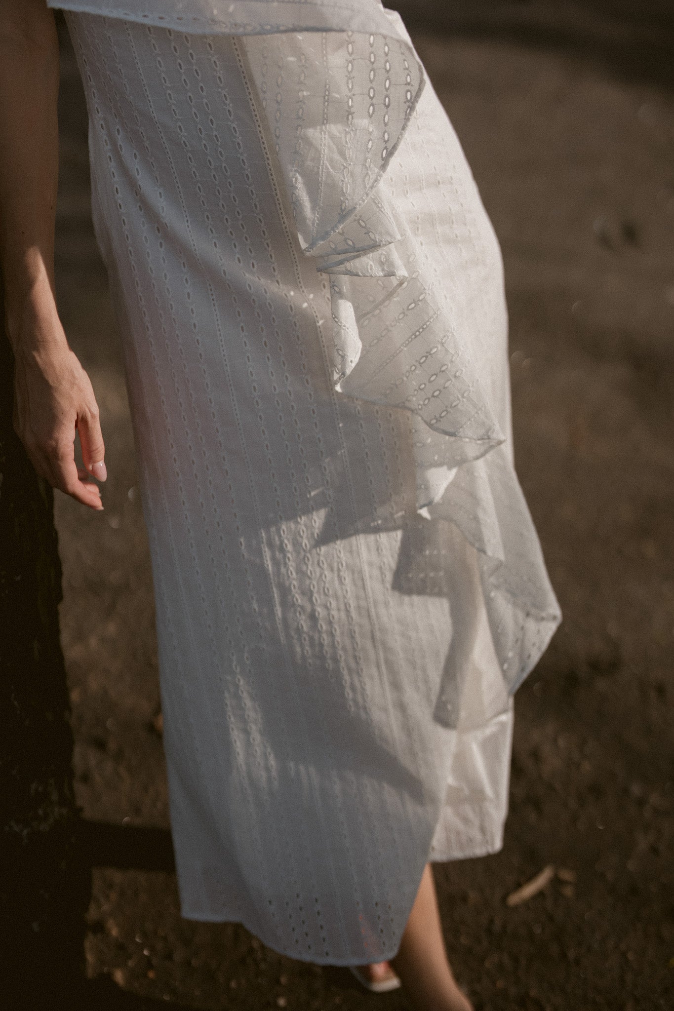 Shorefront Embroidery Cotton Dress