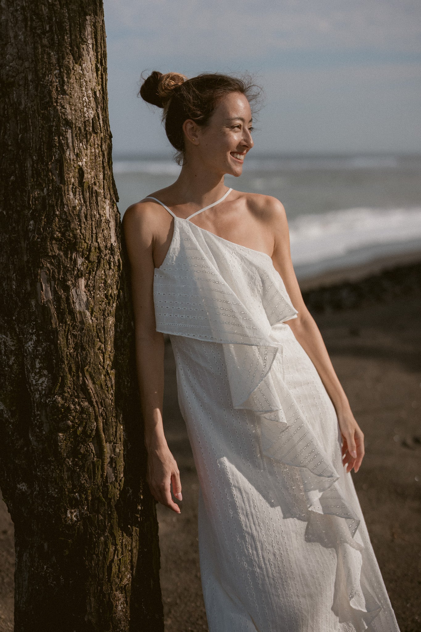 Shorefront Embroidery Cotton Dress