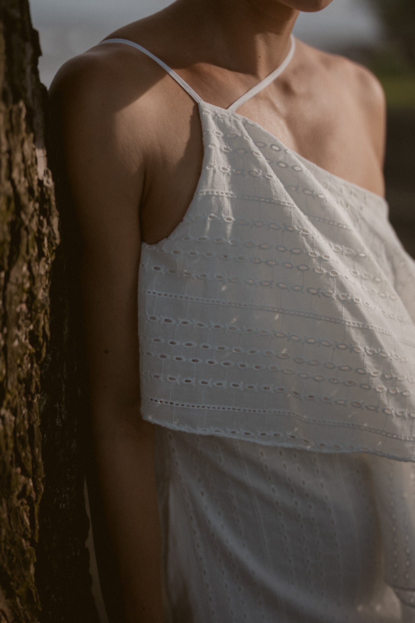 Shorefront Embroidery Cotton Dress