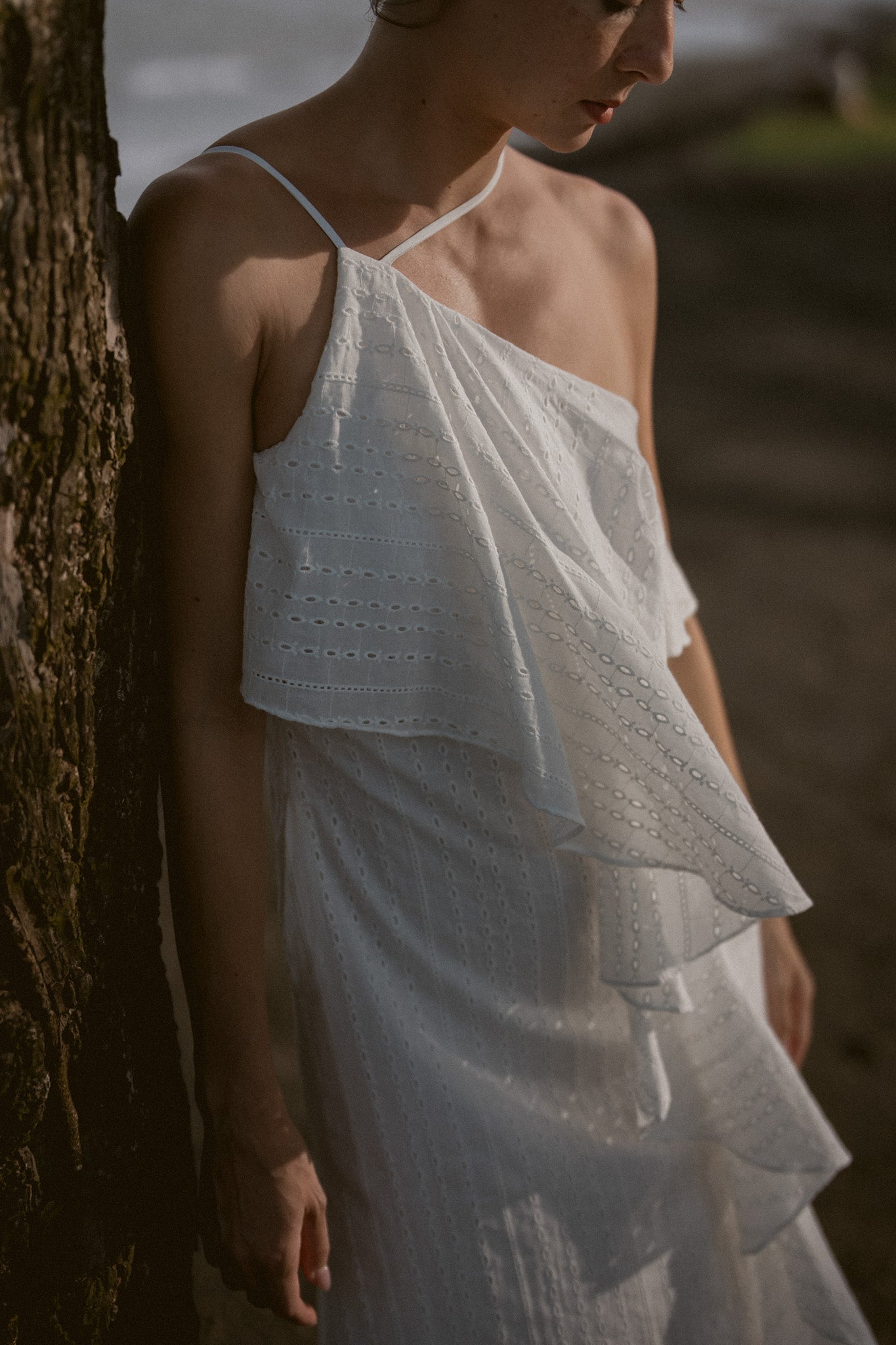 Shorefront Embroidery Cotton Dress