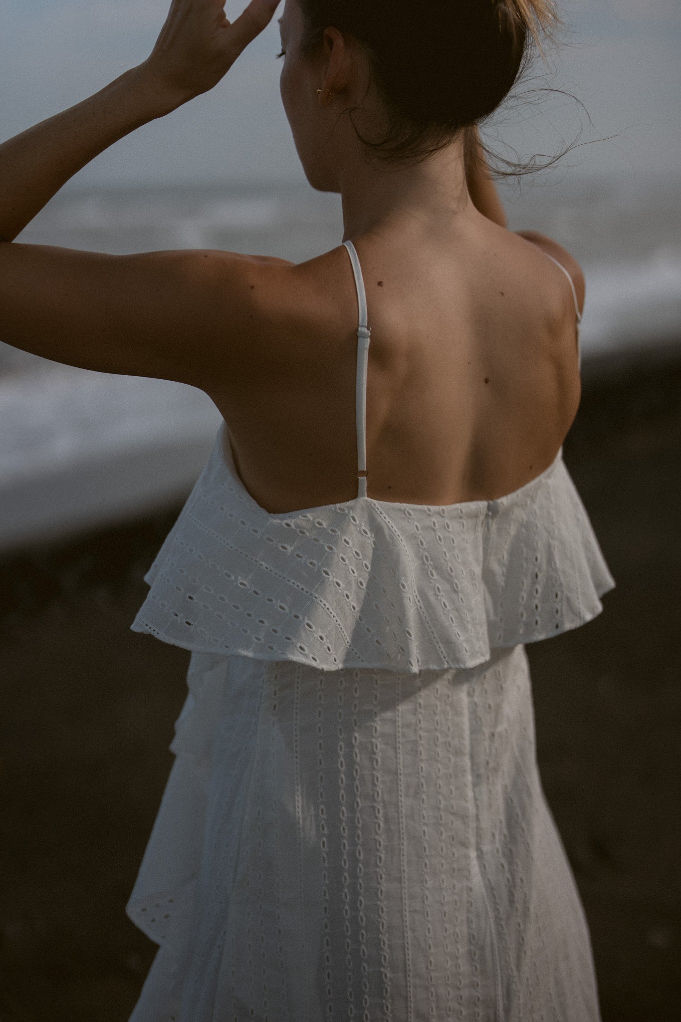 Shorefront Embroidery Cotton Dress