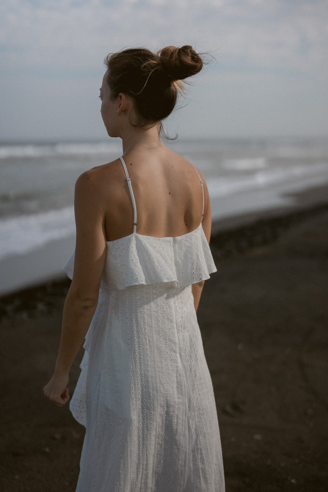Shorefront Embroidery Cotton Dress