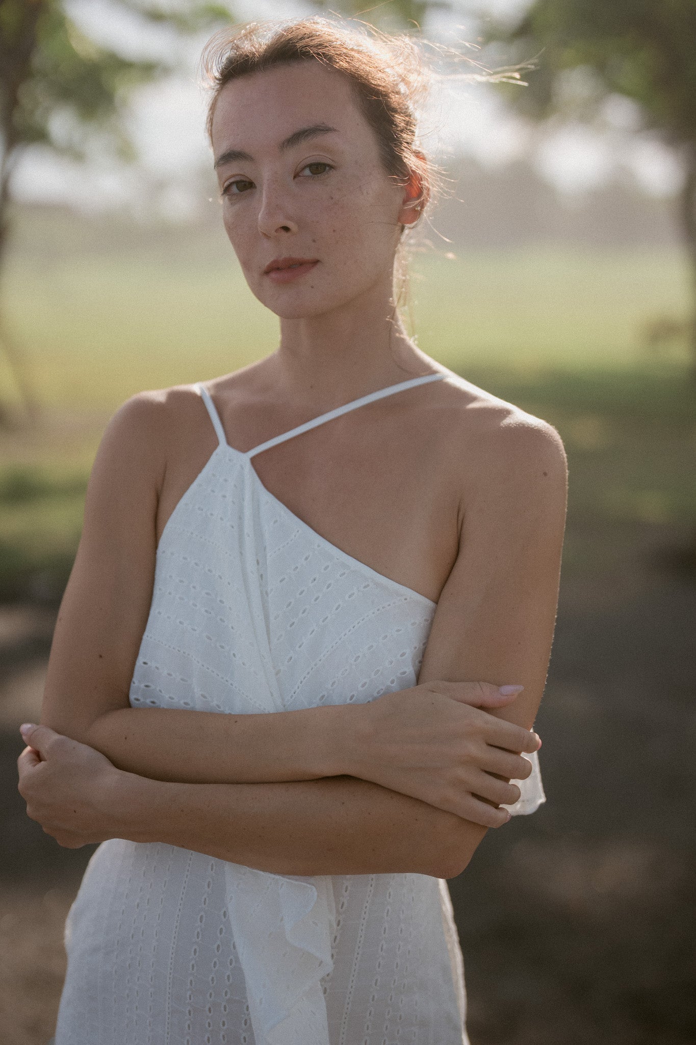 Shorefront Embroidery Cotton Dress