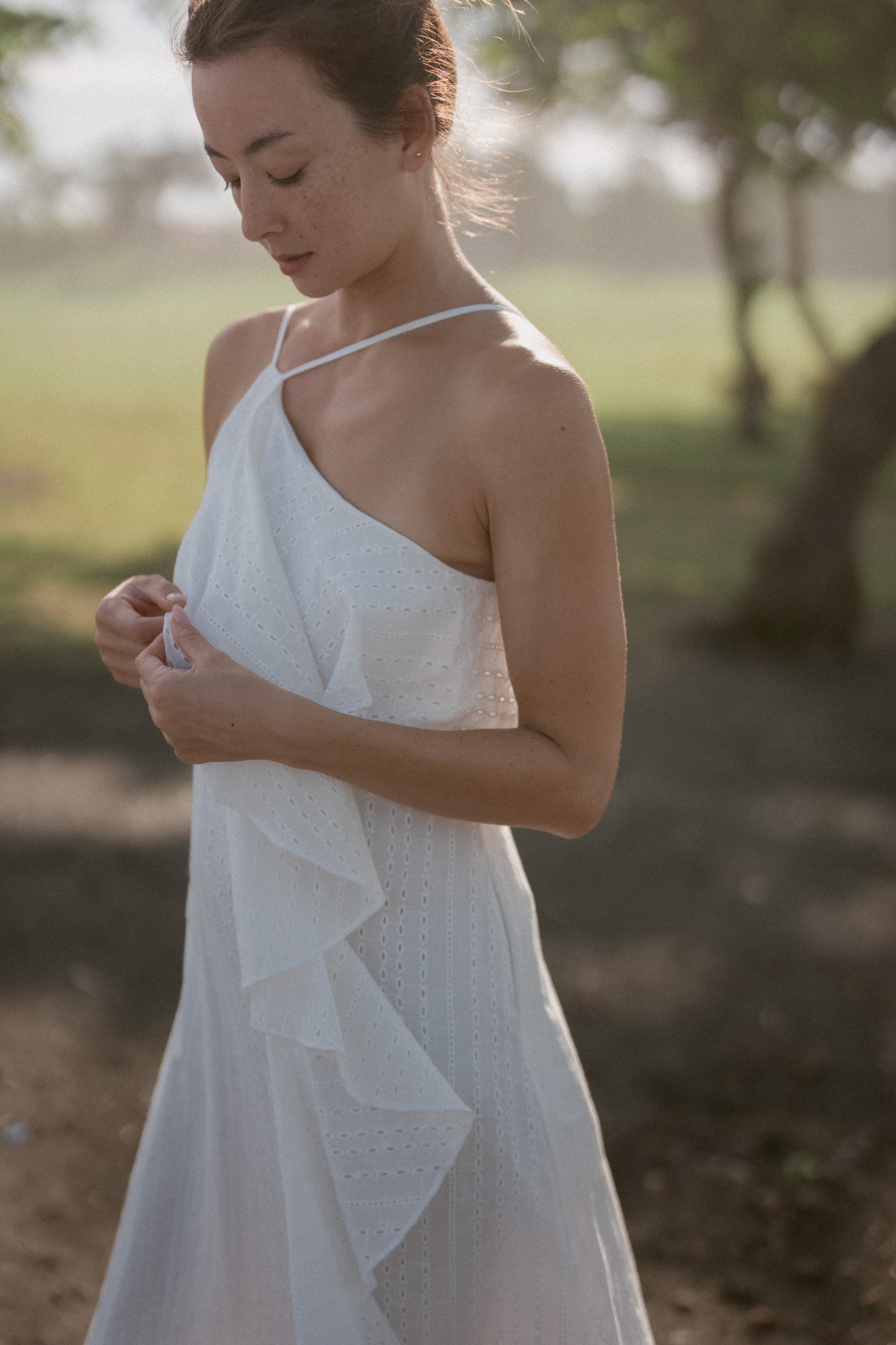 Shorefront Embroidery Cotton Dress