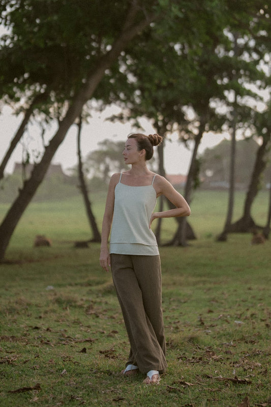 Tailored Straight Trousers