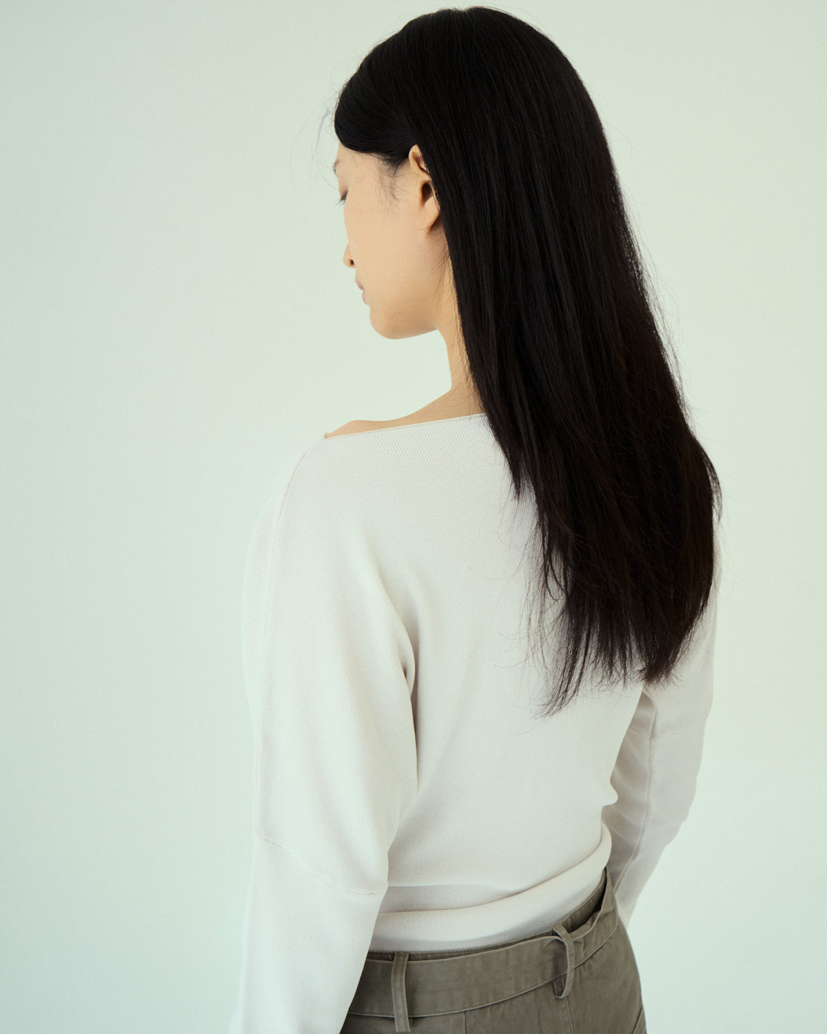 Off Shoulder Knit Top