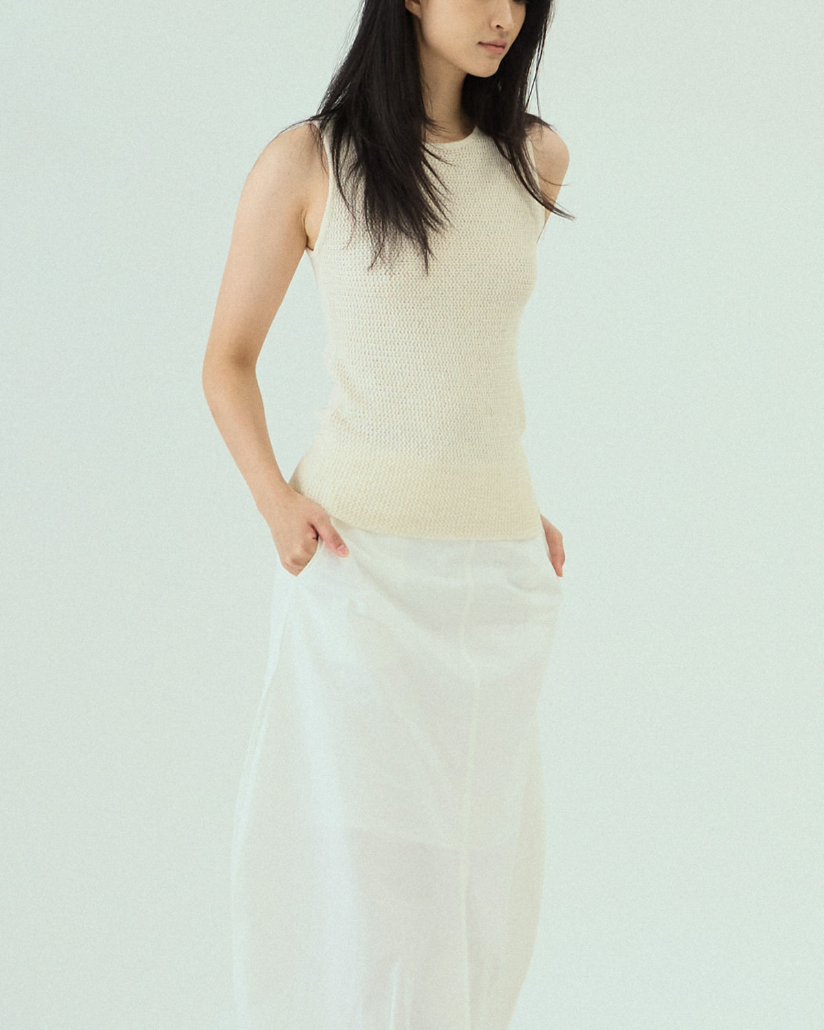 Grain Knit Top
