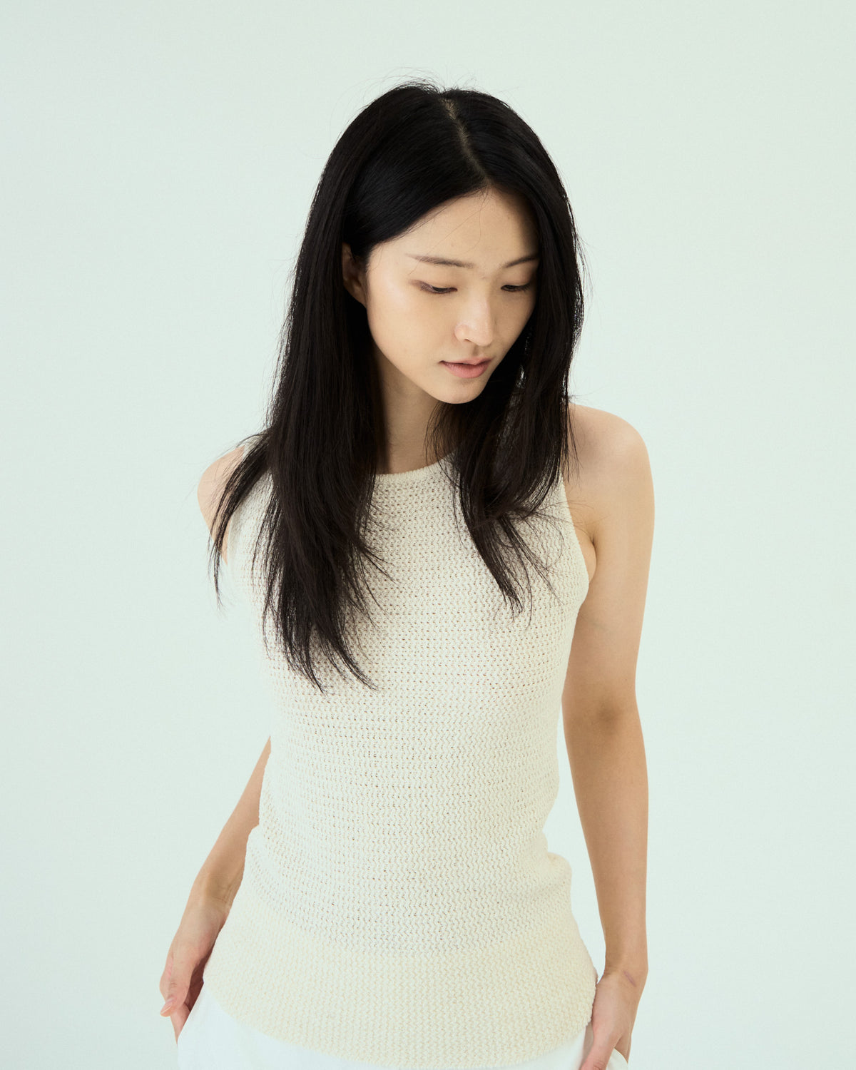 Grain Knit Top