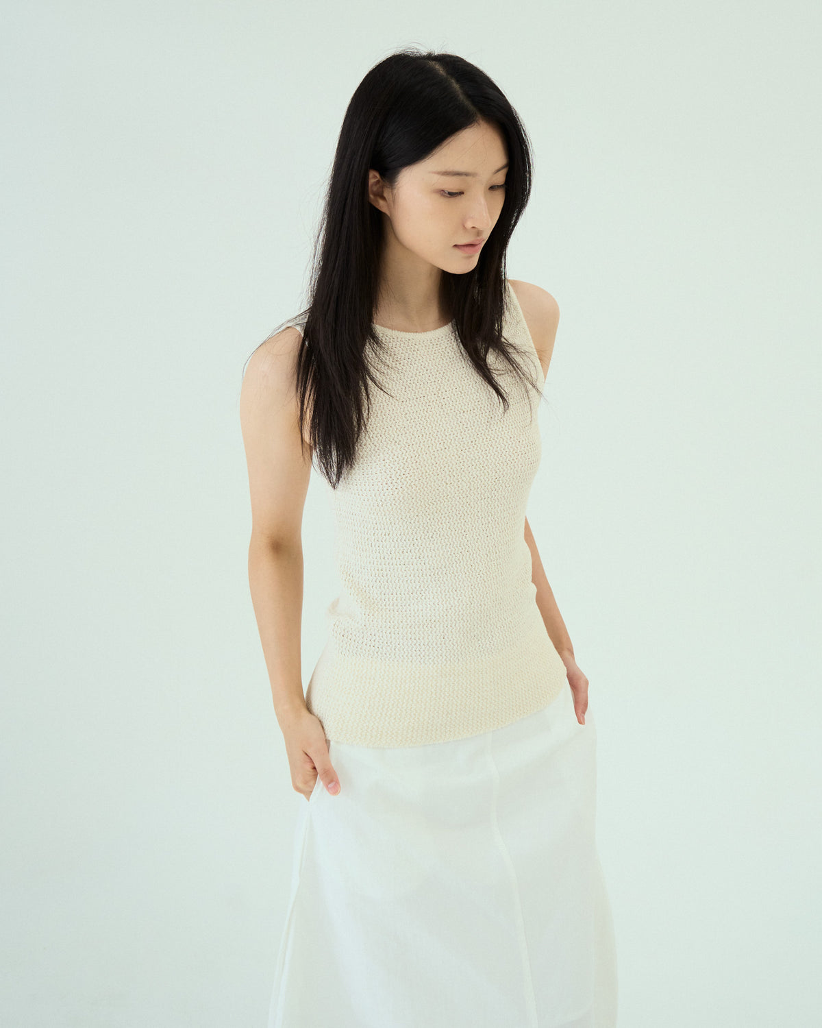 Grain Knit Top