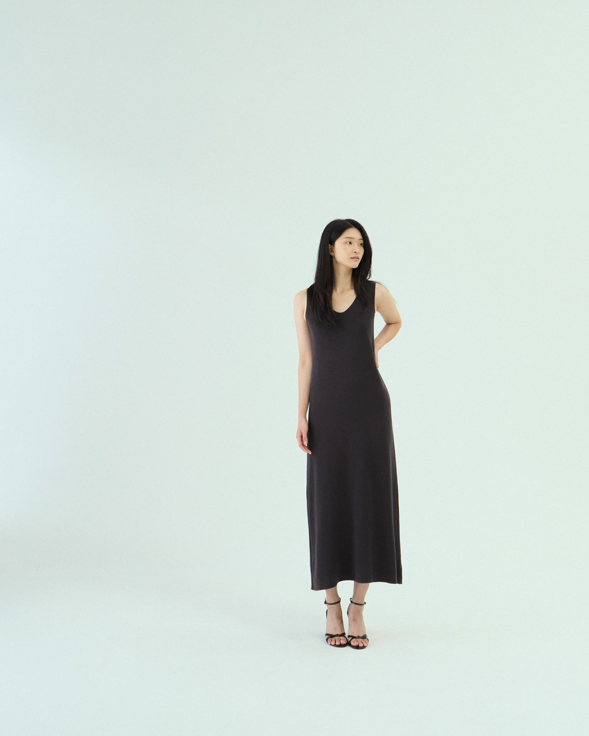 Column Knit Dress