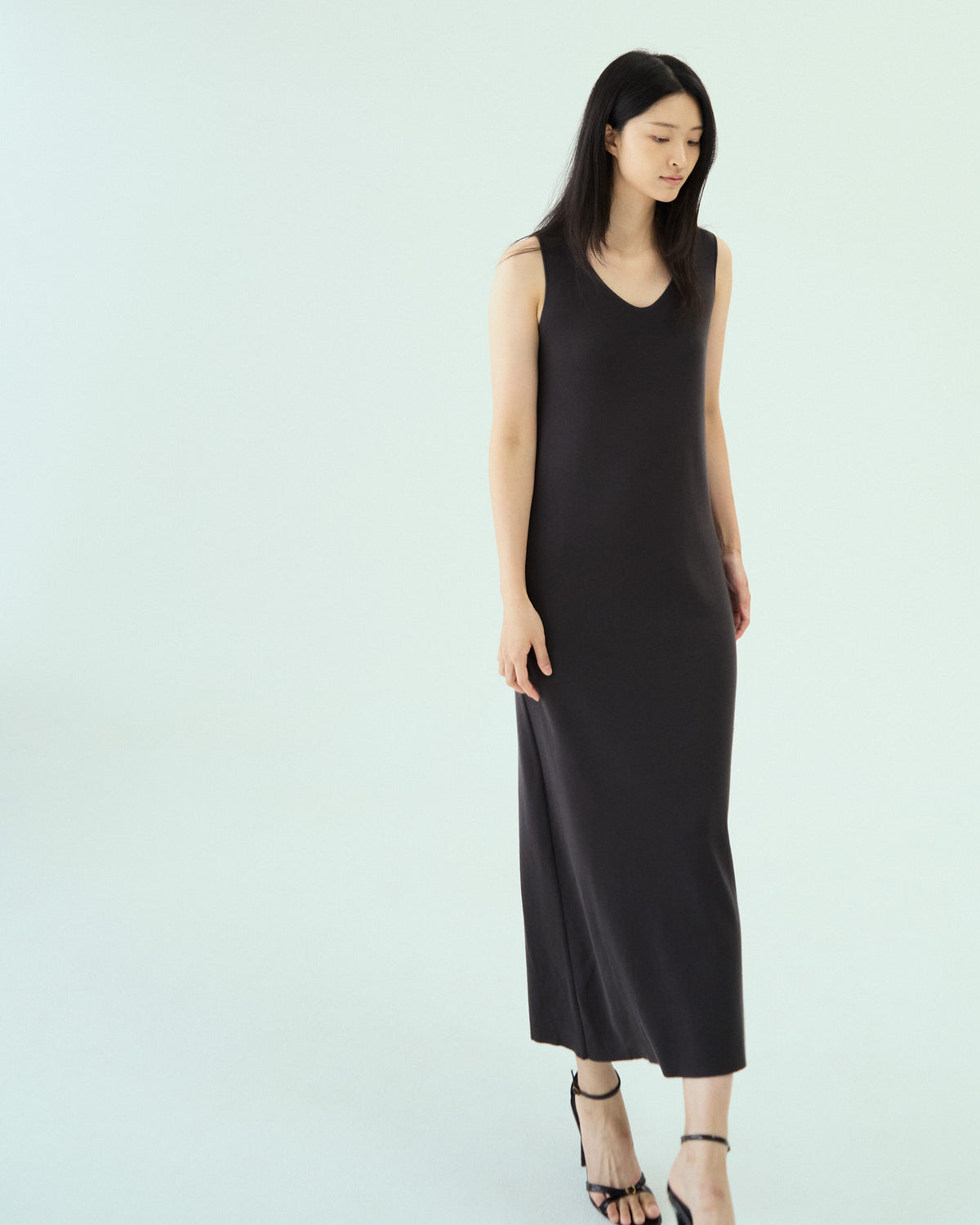 Column Knit Dress