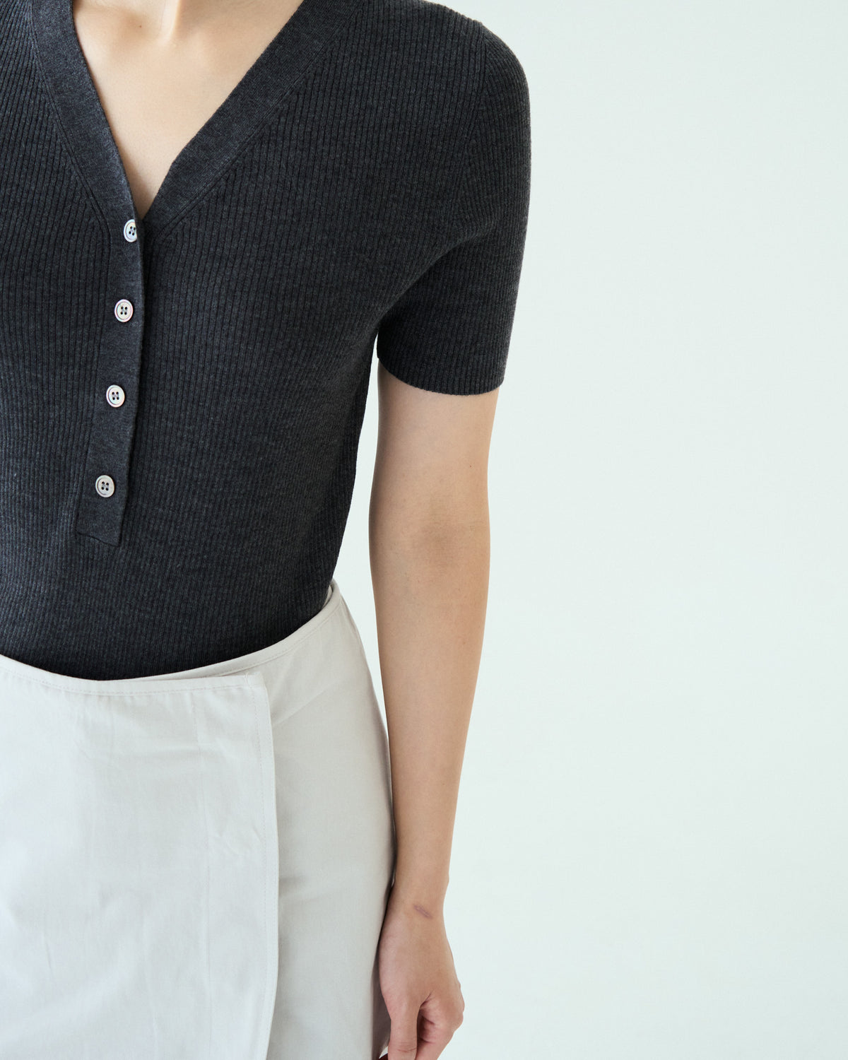 Apron Panel Trousers