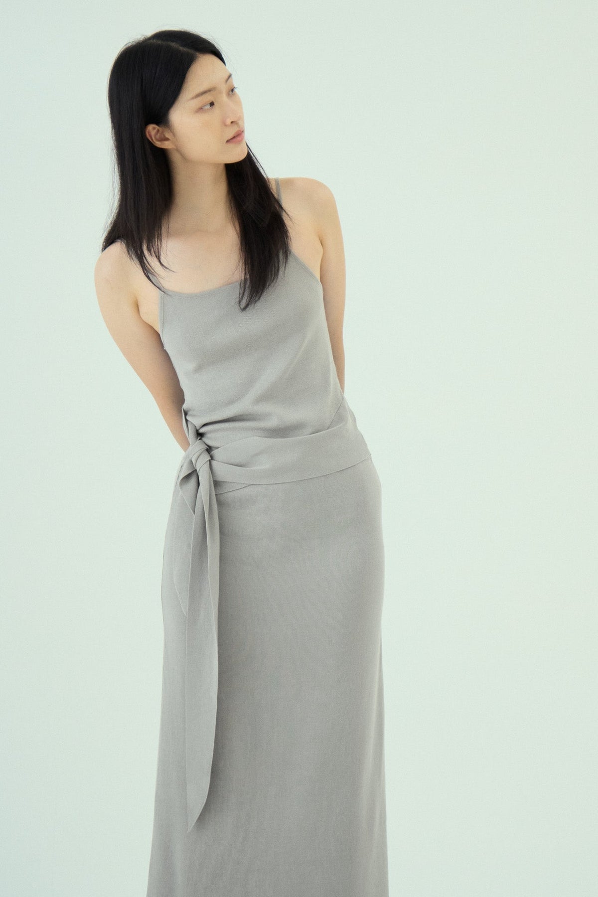 Sash Tie Knit Cami
