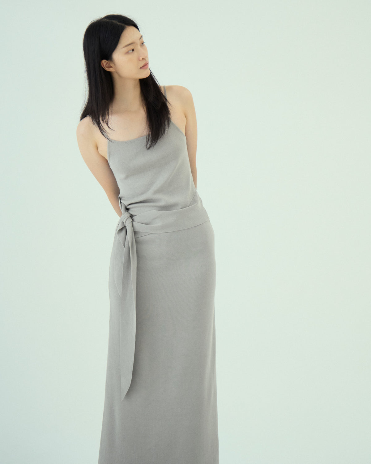 Column Knit Skirt