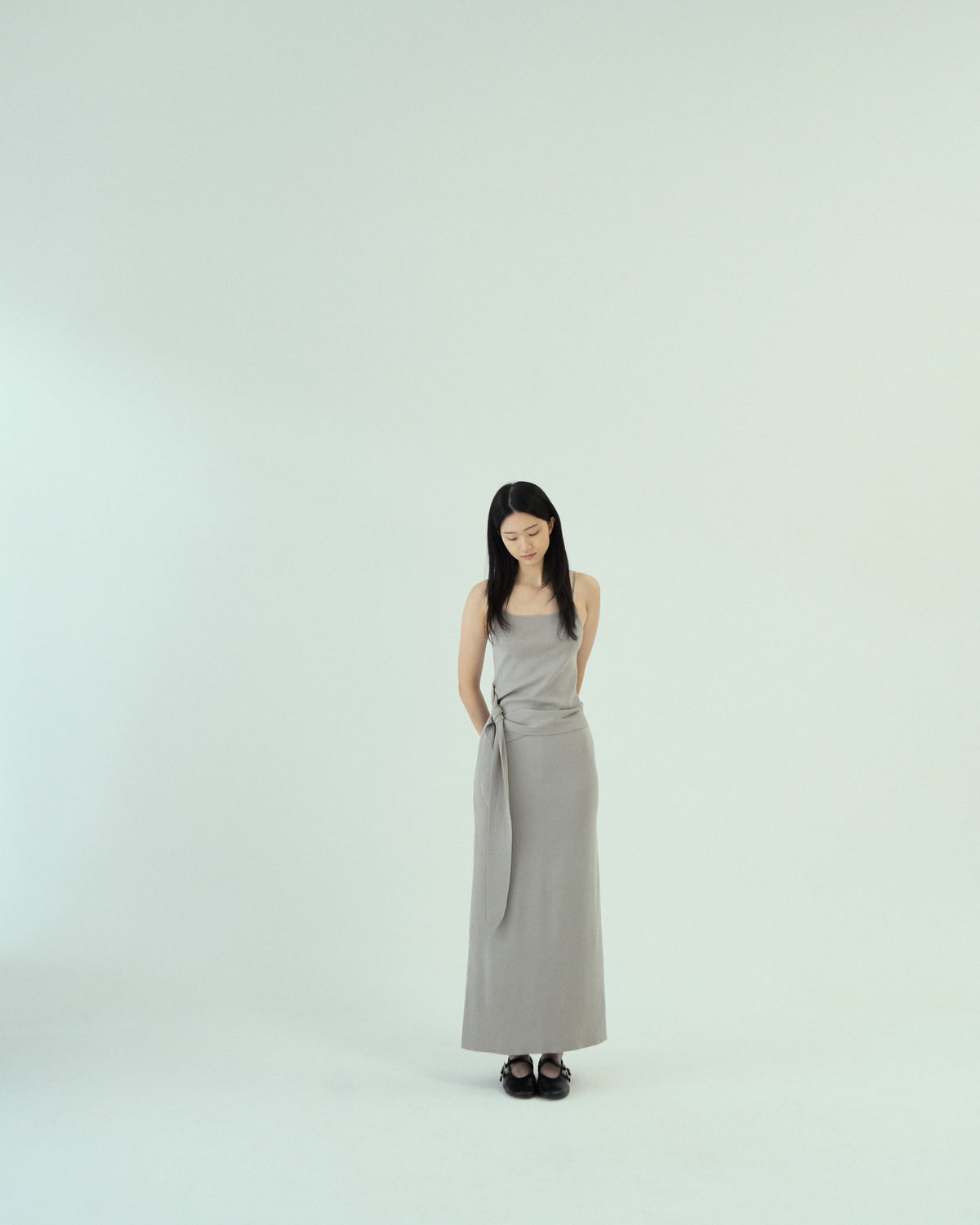 Sash Tie Knit Cami