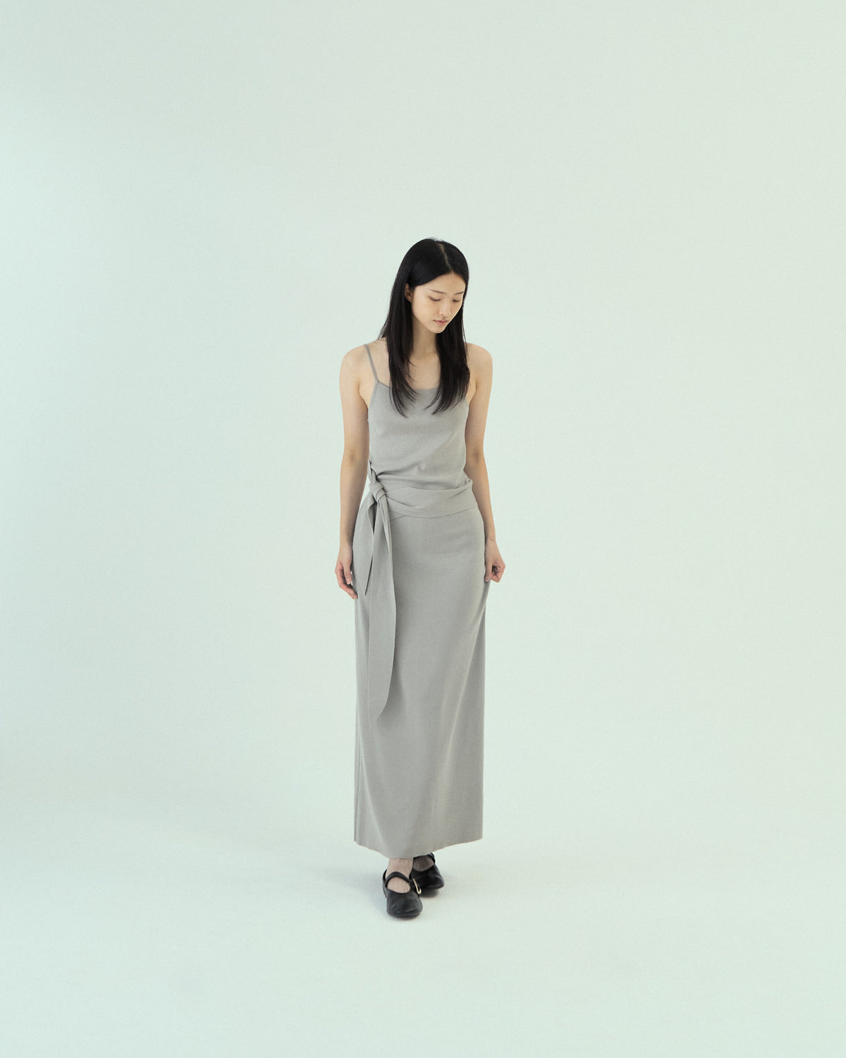 Sash Tie Knit Cami