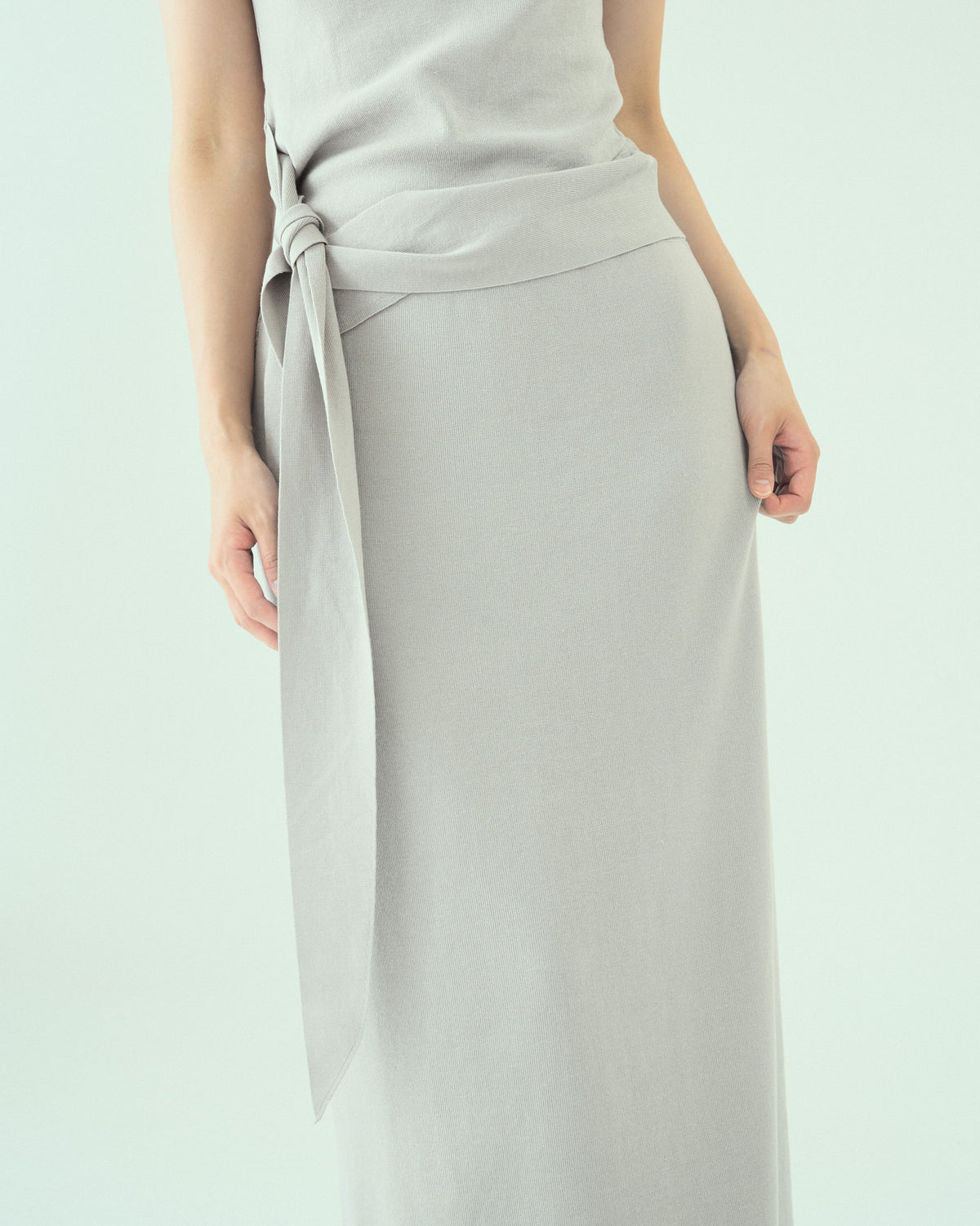 Sash Tie Knit Cami