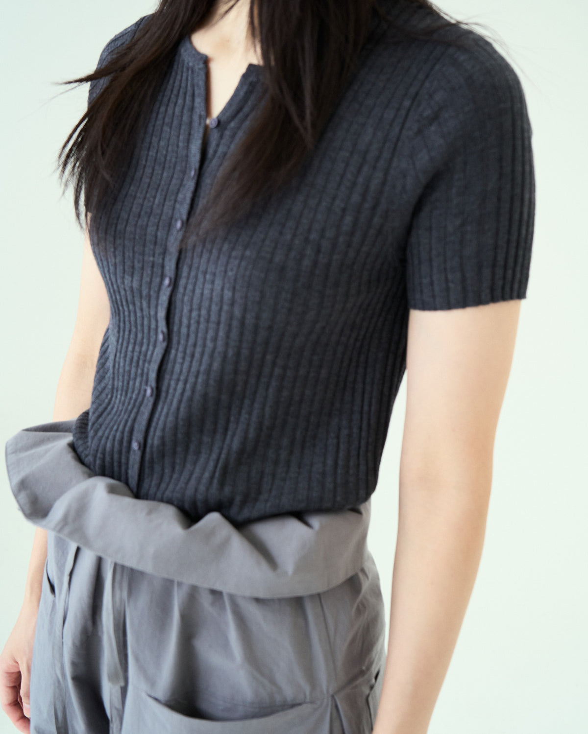 Rill Button Top